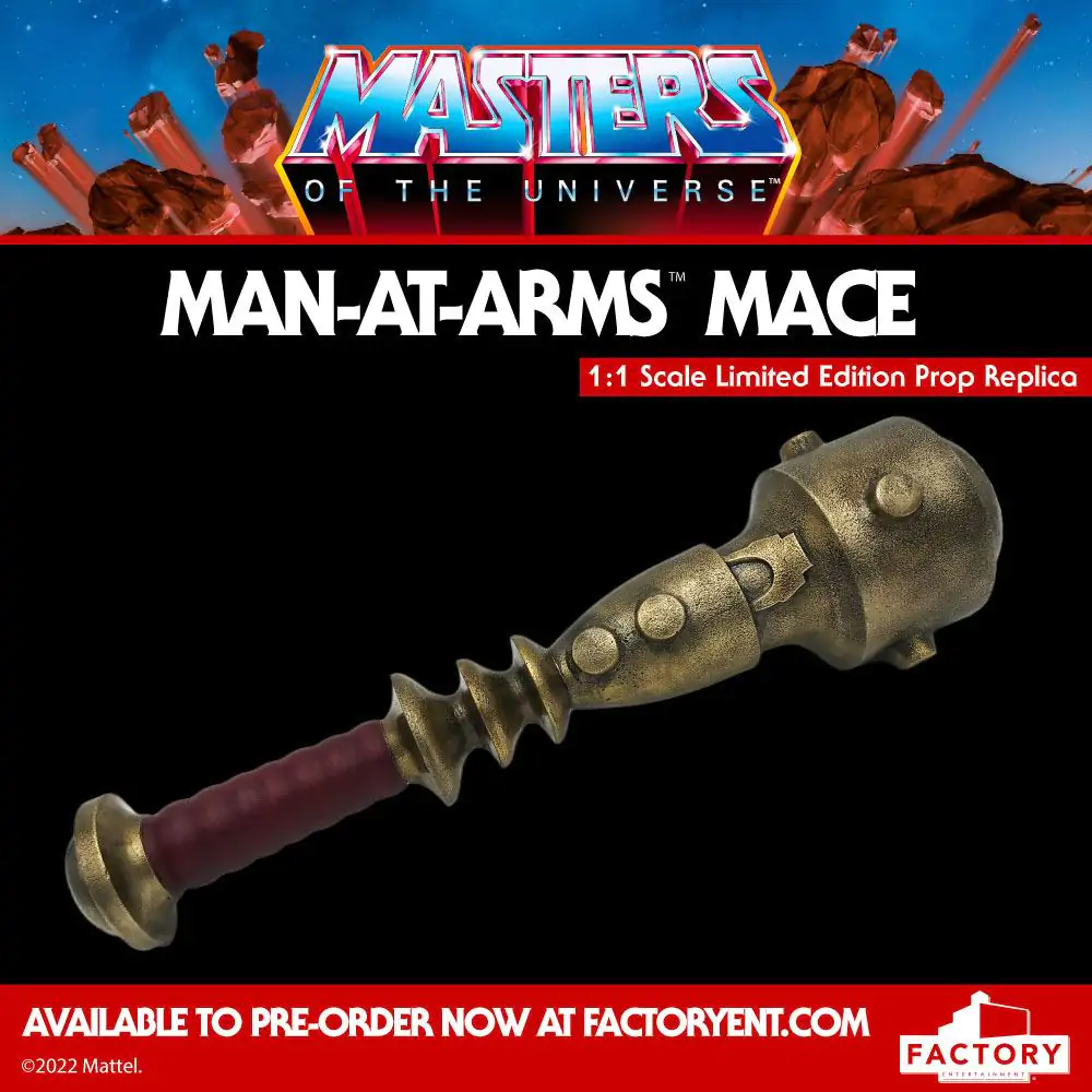 Masters of the Universe 1/1 Replika Palcát Man-At-Arms Limited Edition 51 cm produktová fotografia