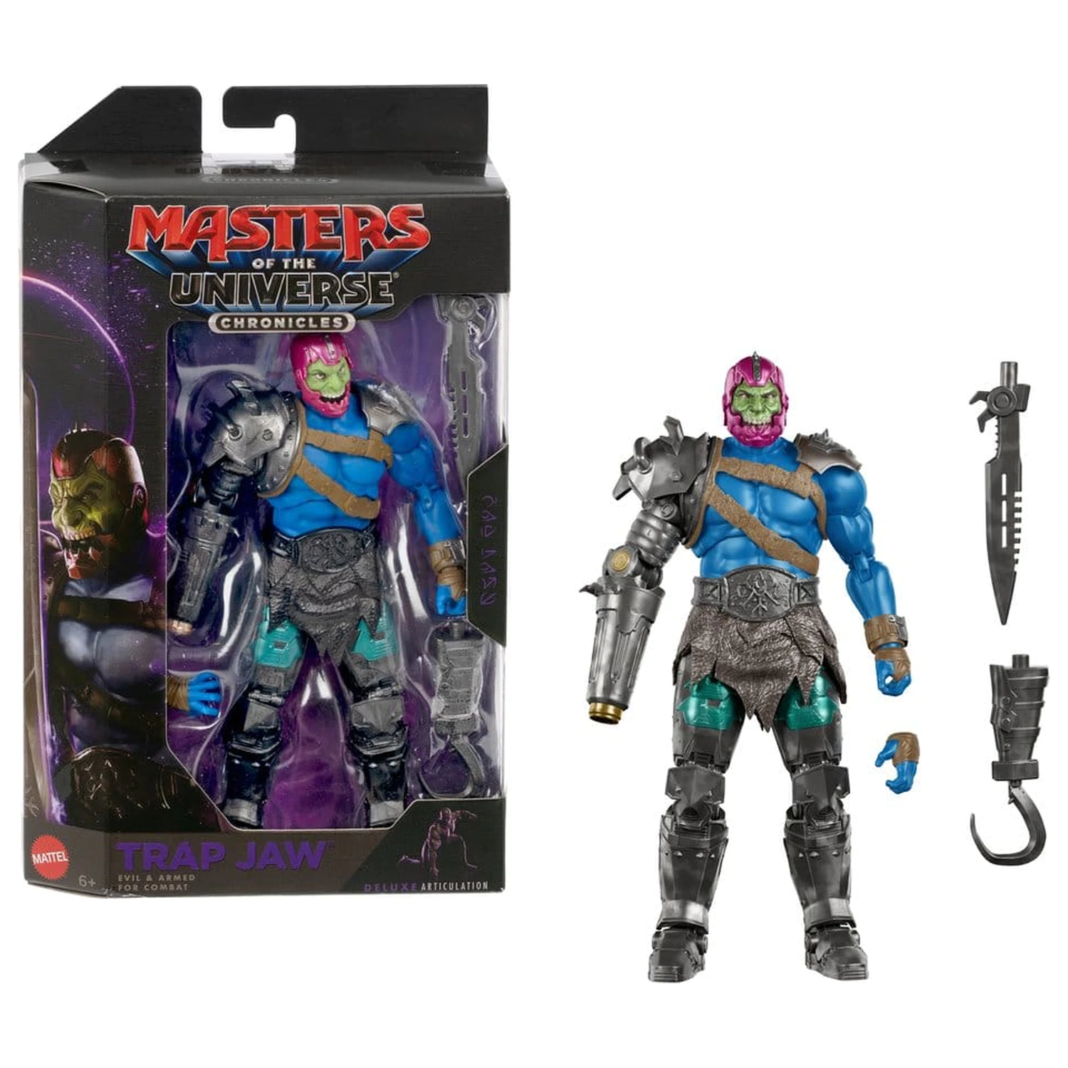 Masters of the Universe 2026 Movie Chronicles Akčná figúrka Trap-Jaw 18 cm produktová fotografia