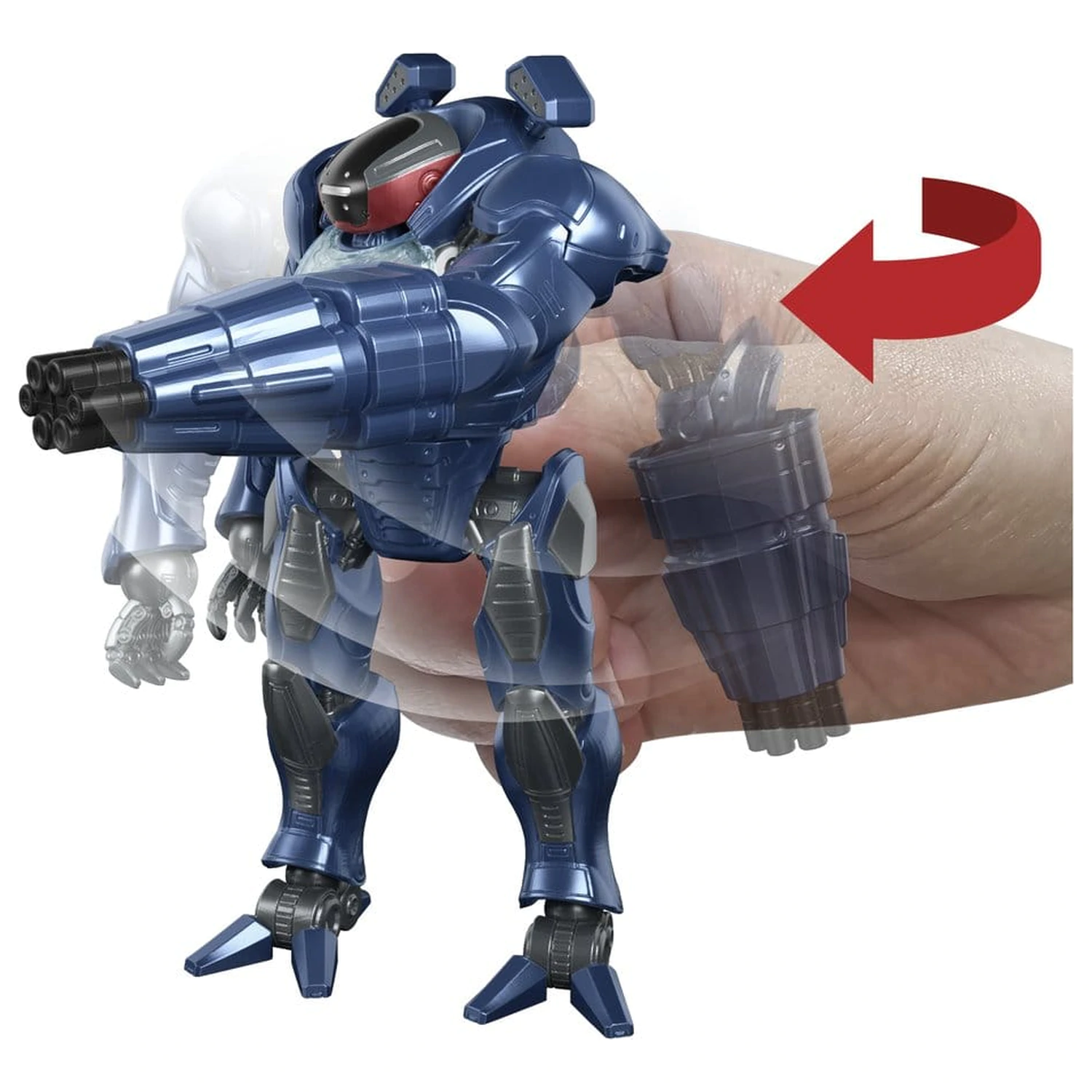 Masters of the Universe 2026 Movie Feature Akčná figúrka Combat Ready Roboto 14 cm produktová fotografia
