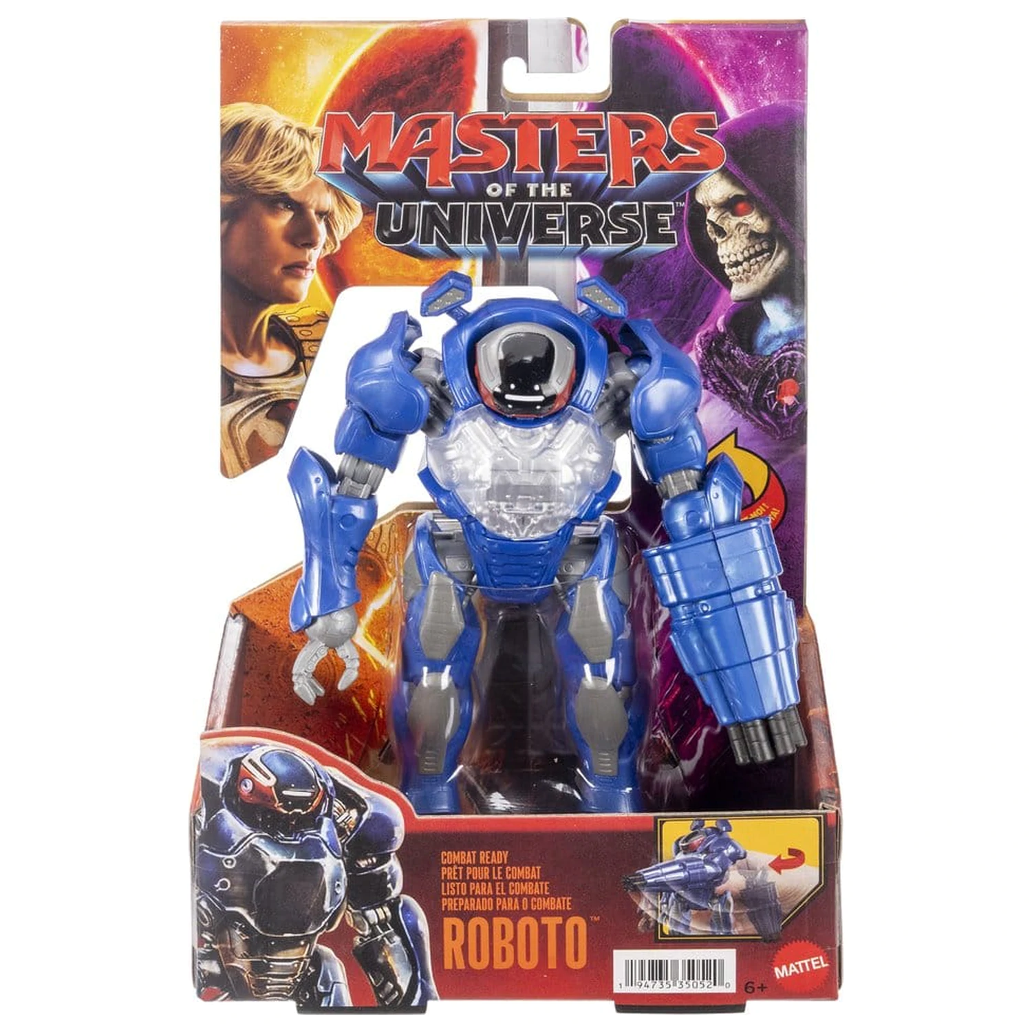 Masters of the Universe 2026 Movie Feature Akčná figúrka Combat Ready Roboto 14 cm produktová fotografia