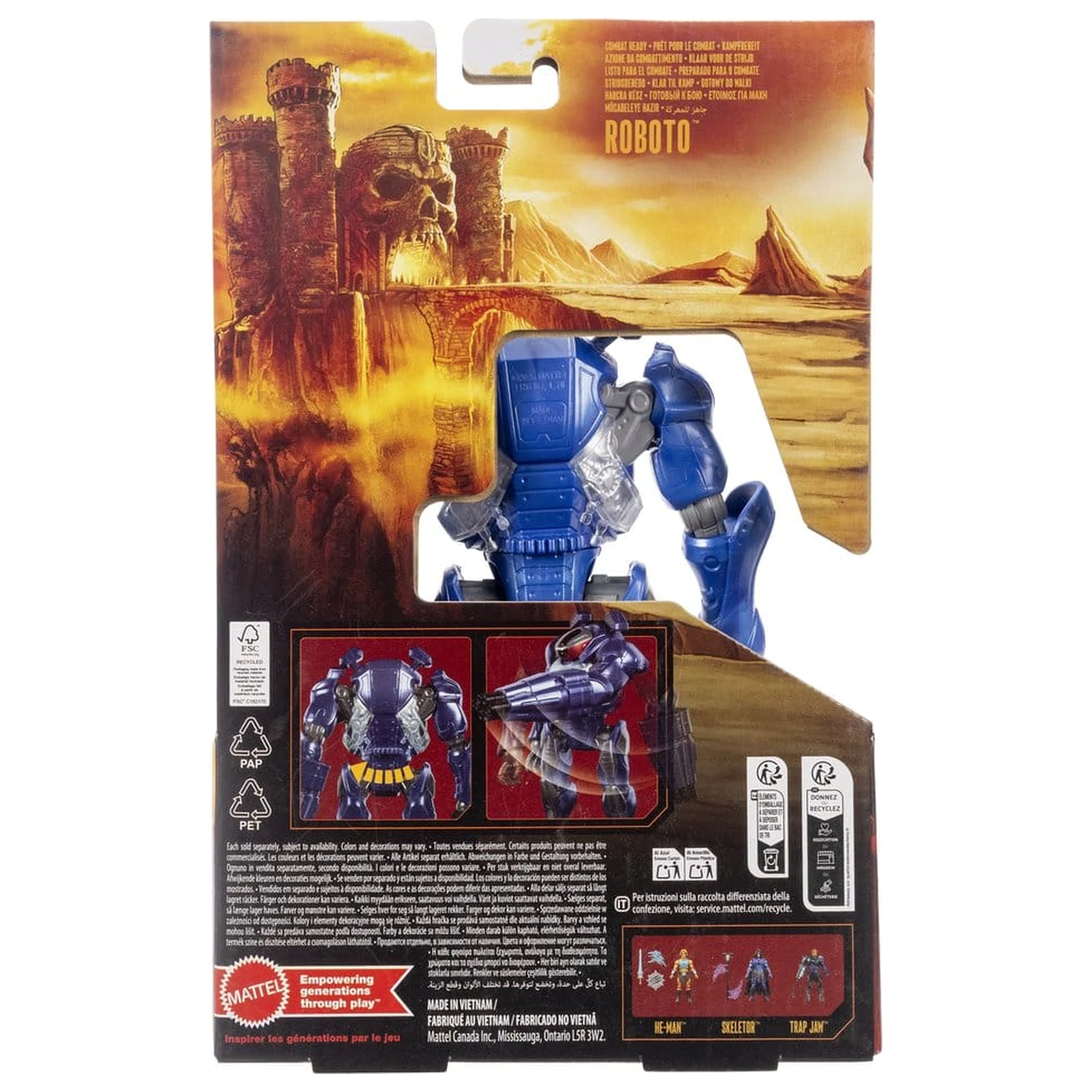 Masters of the Universe 2026 Movie Feature Akčná figúrka Combat Ready Roboto 14 cm produktová fotografia