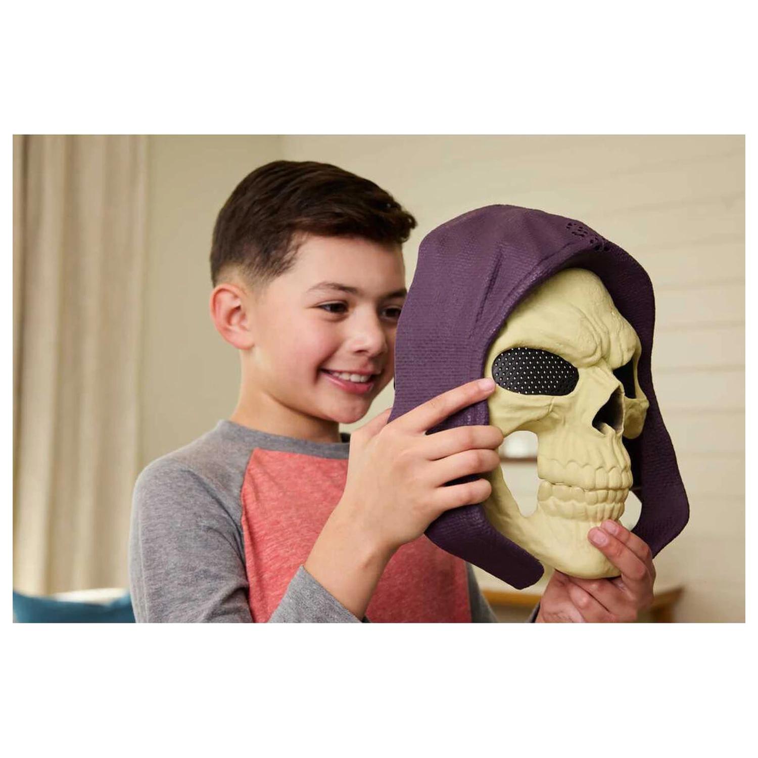 Masters of the Universe 2026 Movie Skeletor maska produktová fotografia