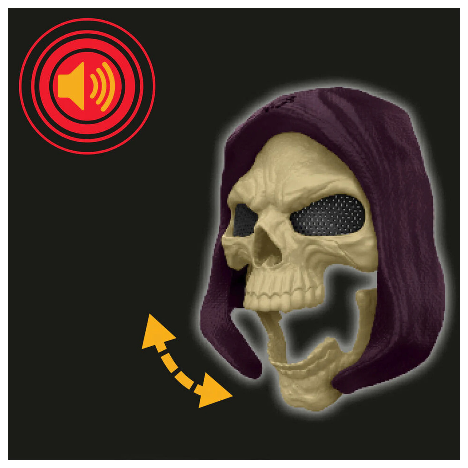 Masters of the Universe 2026 Movie Skeletor maska produktová fotografia