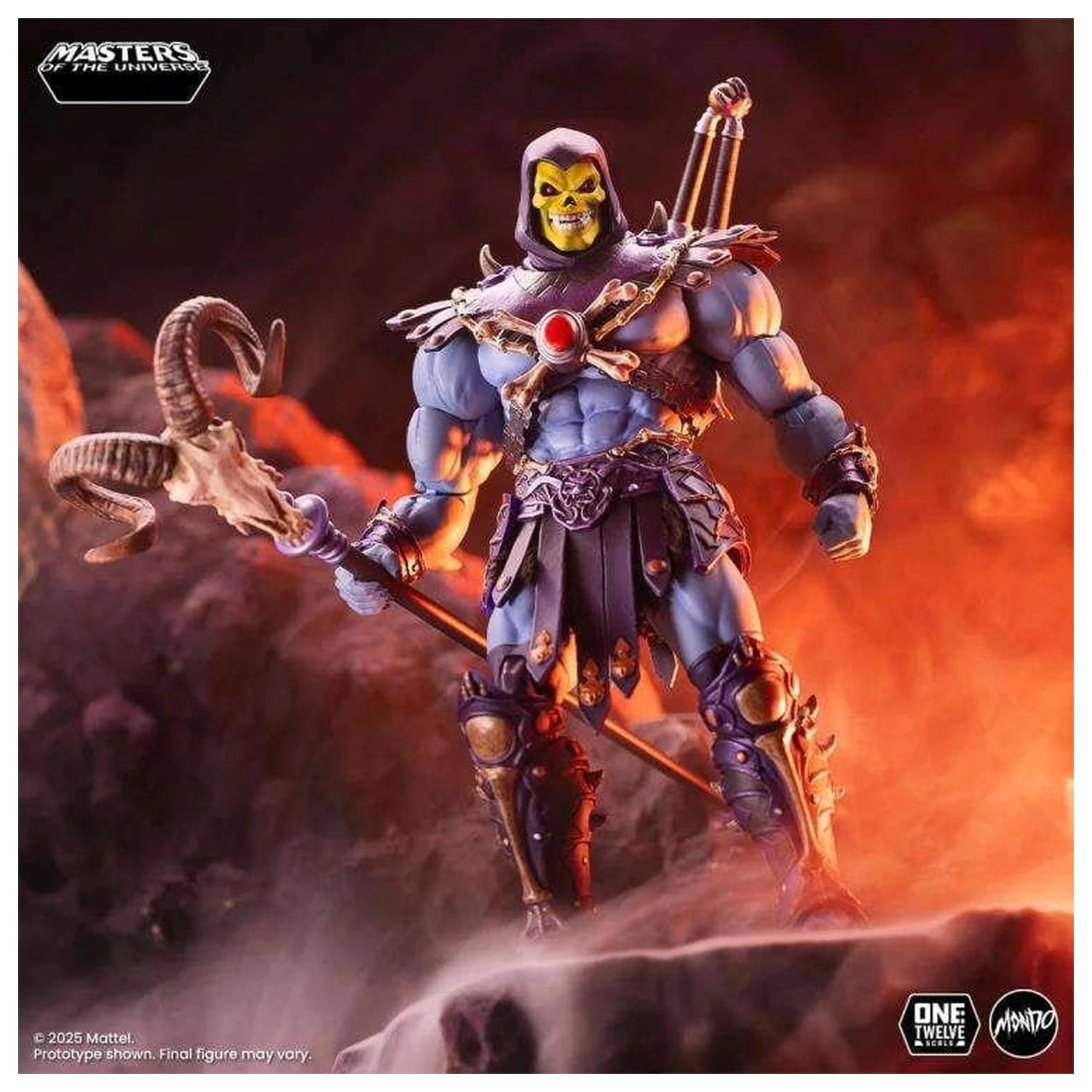 Masters of the Universe Akčná figúrka 1/12 200x - Skeletor produktová fotografia