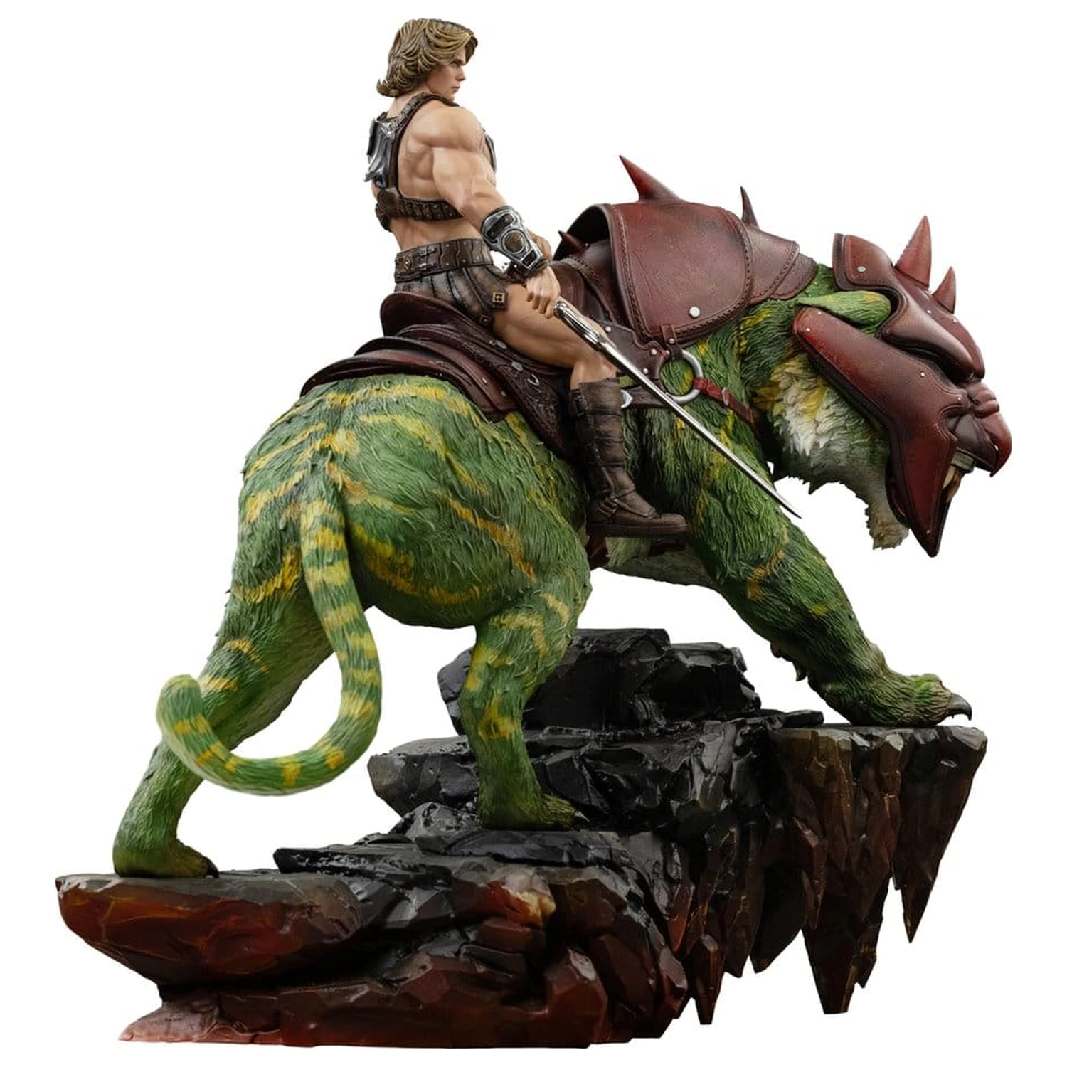 Masters of the Universe Socha Art Scale 1/10 He-Man and Battle Cat 33 cm produktová fotografia