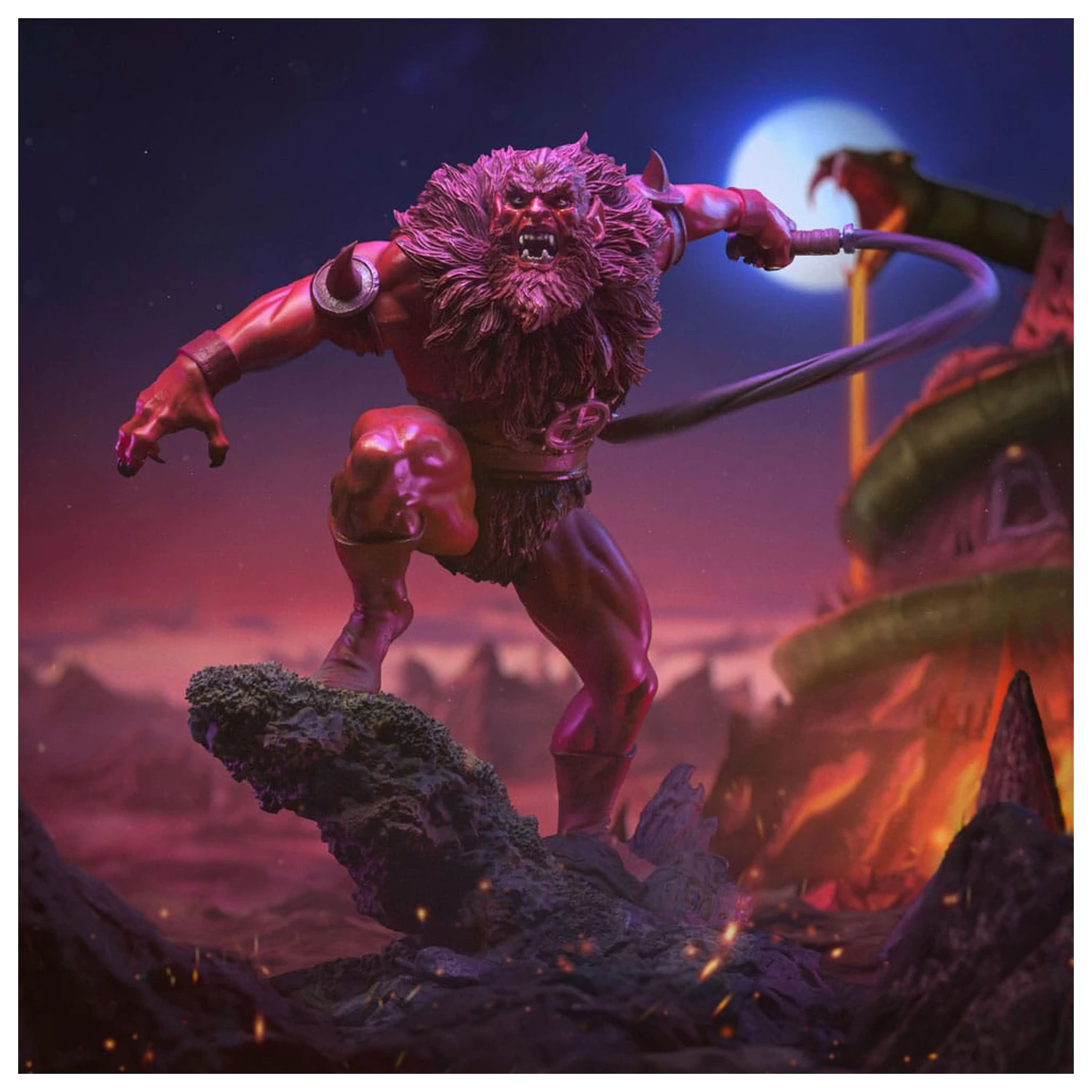 Masters of the Universe Art Scale Socha 1/10 Red Beast Man (Exkluzívne 2024) 23 cm produktová fotografia