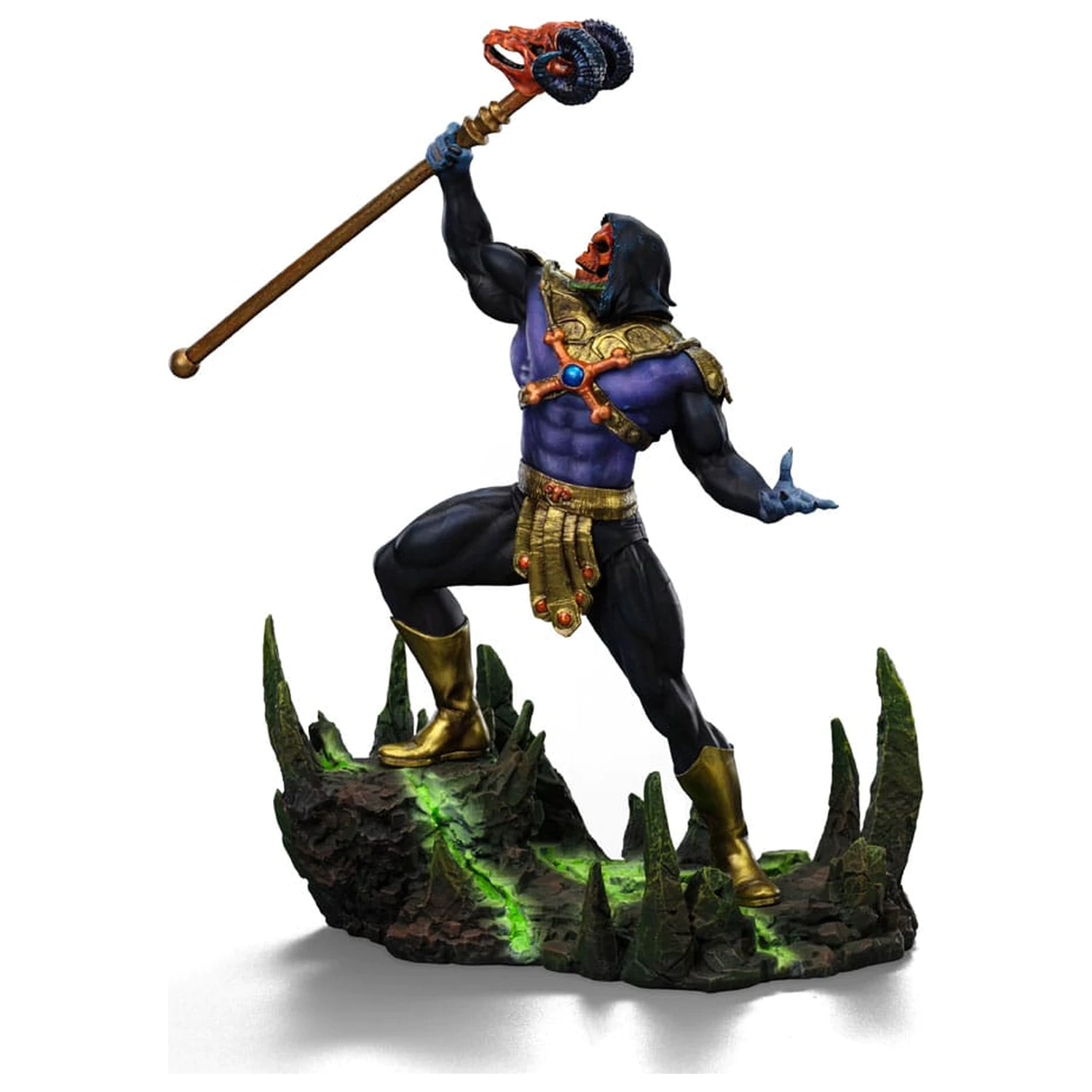 Masters of the Universe Art Scale socha 1/10 Skeletor Disco Ver. 28 cm produktová fotografia