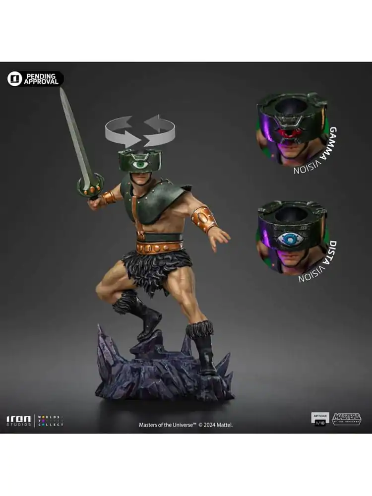 Masters of the Universe Art Scale Socha 1/10 Triklops 24 cm produktová fotografia