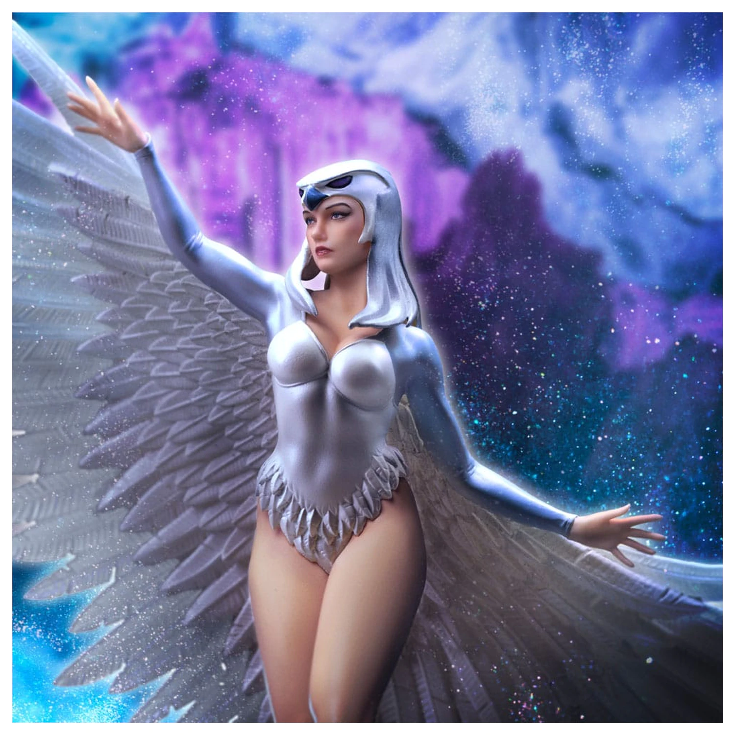 Masters of the Universe Art Scale Socha 1/10 White Sorceress 26 cm heo exclusive produktová fotografia