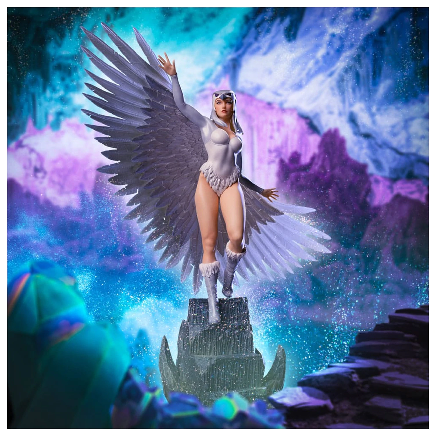 Masters of the Universe Art Scale Socha 1/10 White Sorceress 26 cm heo exclusive produktová fotografia