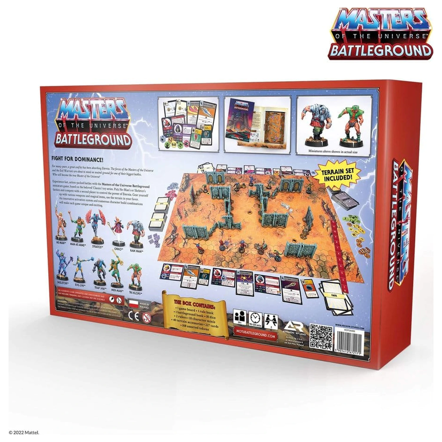 Masters of the Universe: Battleground Miniatures Game Štartovací Set *Anglická Verzia* produktová fotografia