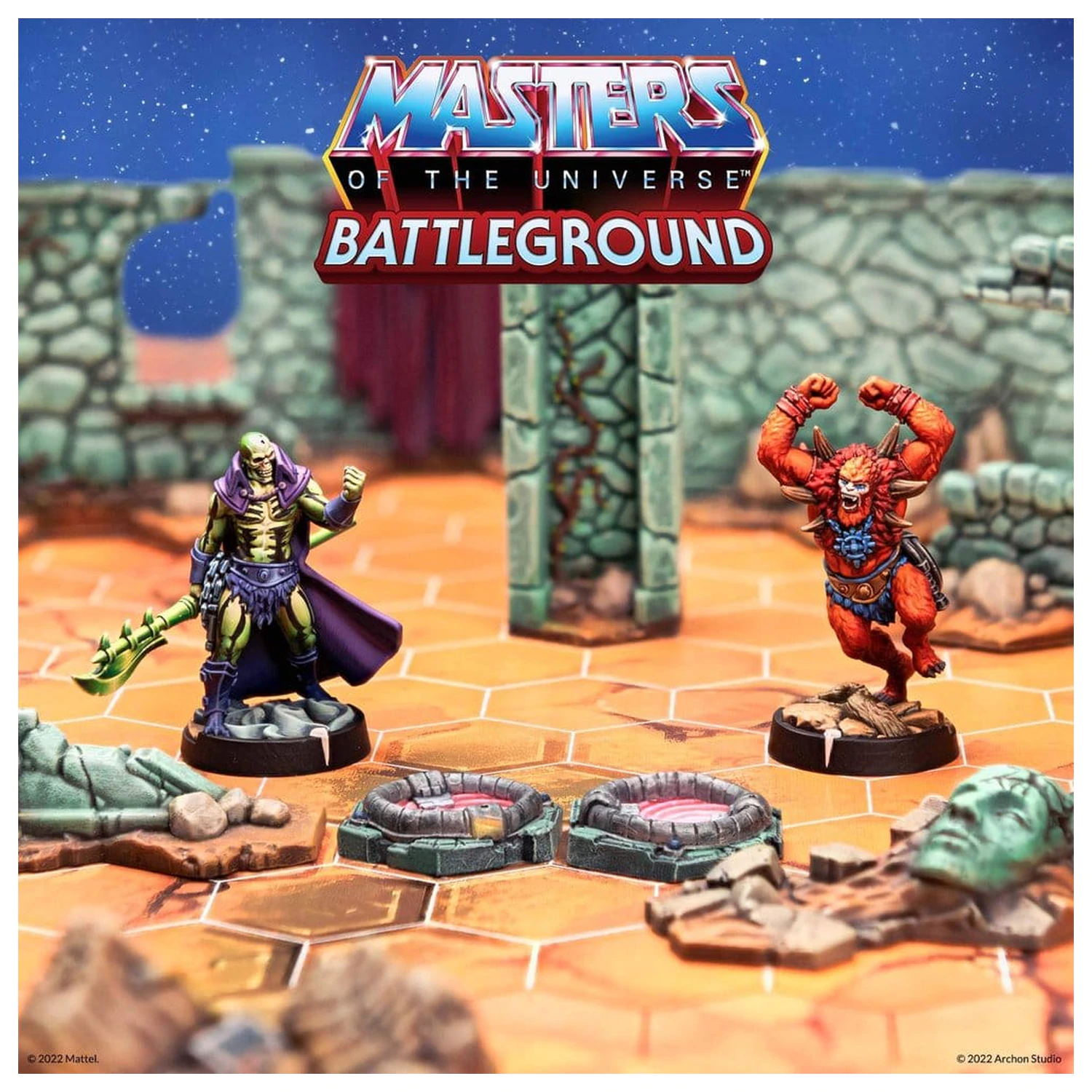 Masters of the Universe: Battleground Miniatures Game Wave 1: Evil Warriors Faction *Nemecká verzia* produktová fotografia