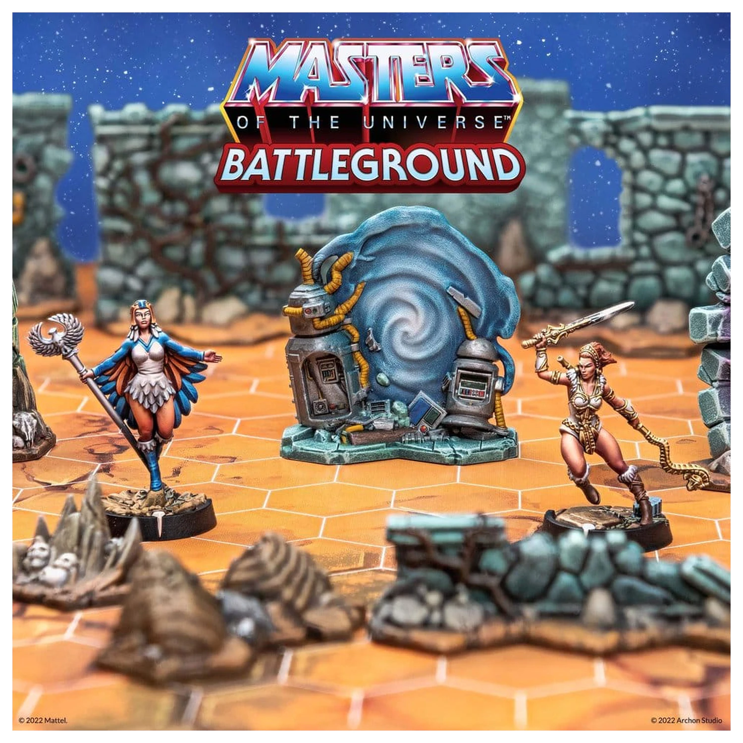 Masters of the Universe: Battleground Miniatúrna hra Vlna 1: frakcia Masters of the Universe *Anglická verzia* produktová fotografia