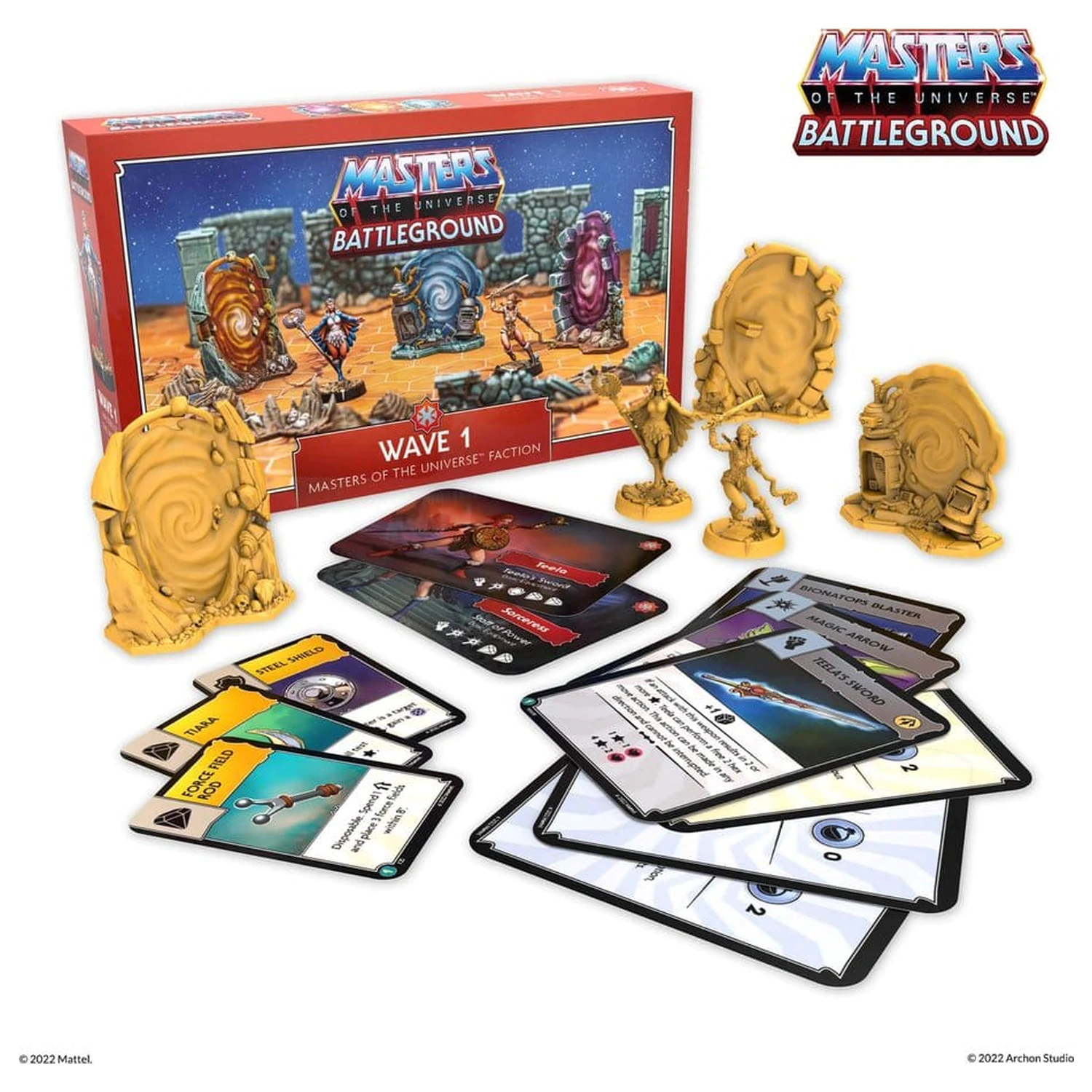Masters of the Universe: Battleground Miniatures Game Wave 1: Masters of the Universe Faction *Nemecká verzia* produktová fotografia