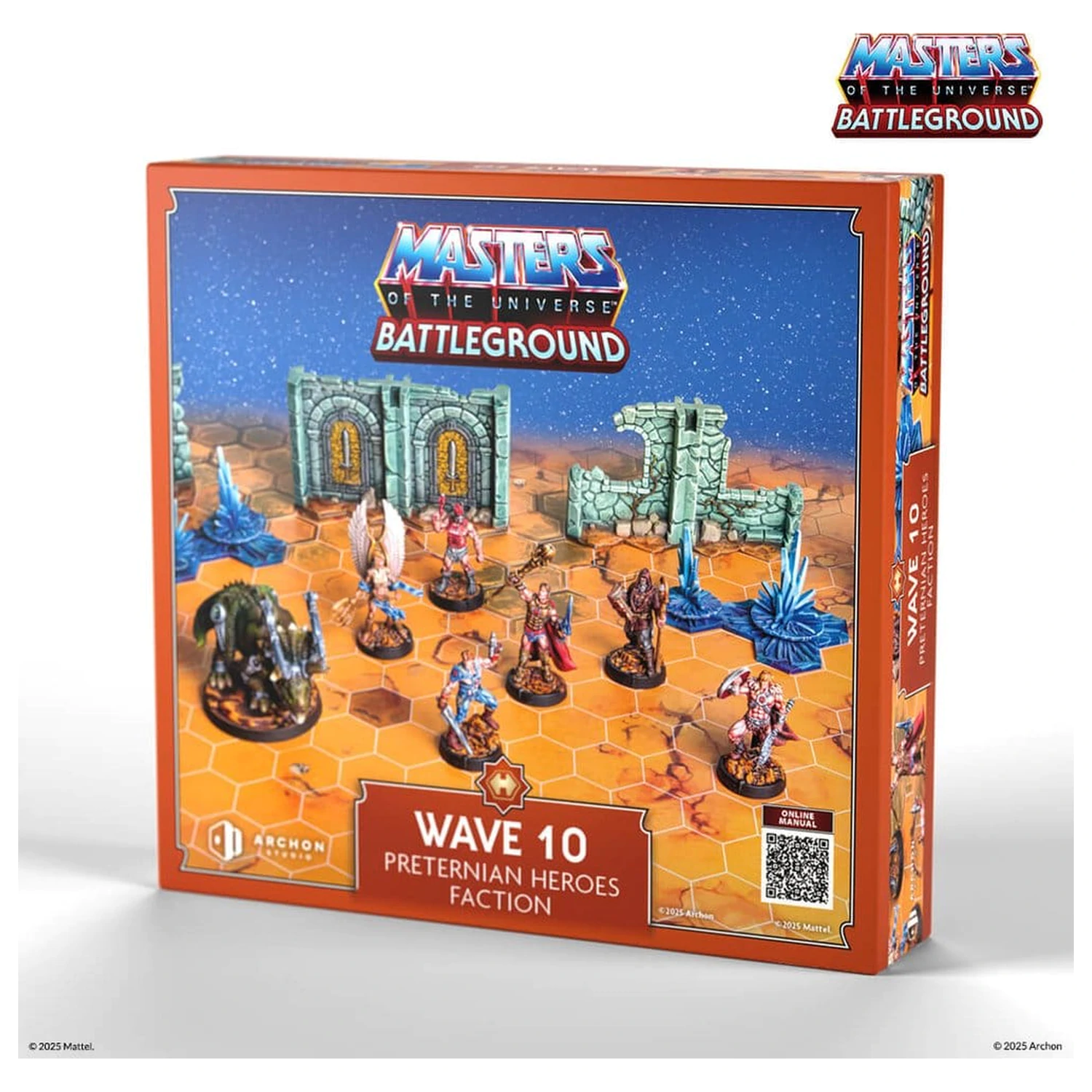Masters of the Universe: Battleground Miniatures Game Wave 10: Preternian Heroes Faction *English Version* produktová fotografia