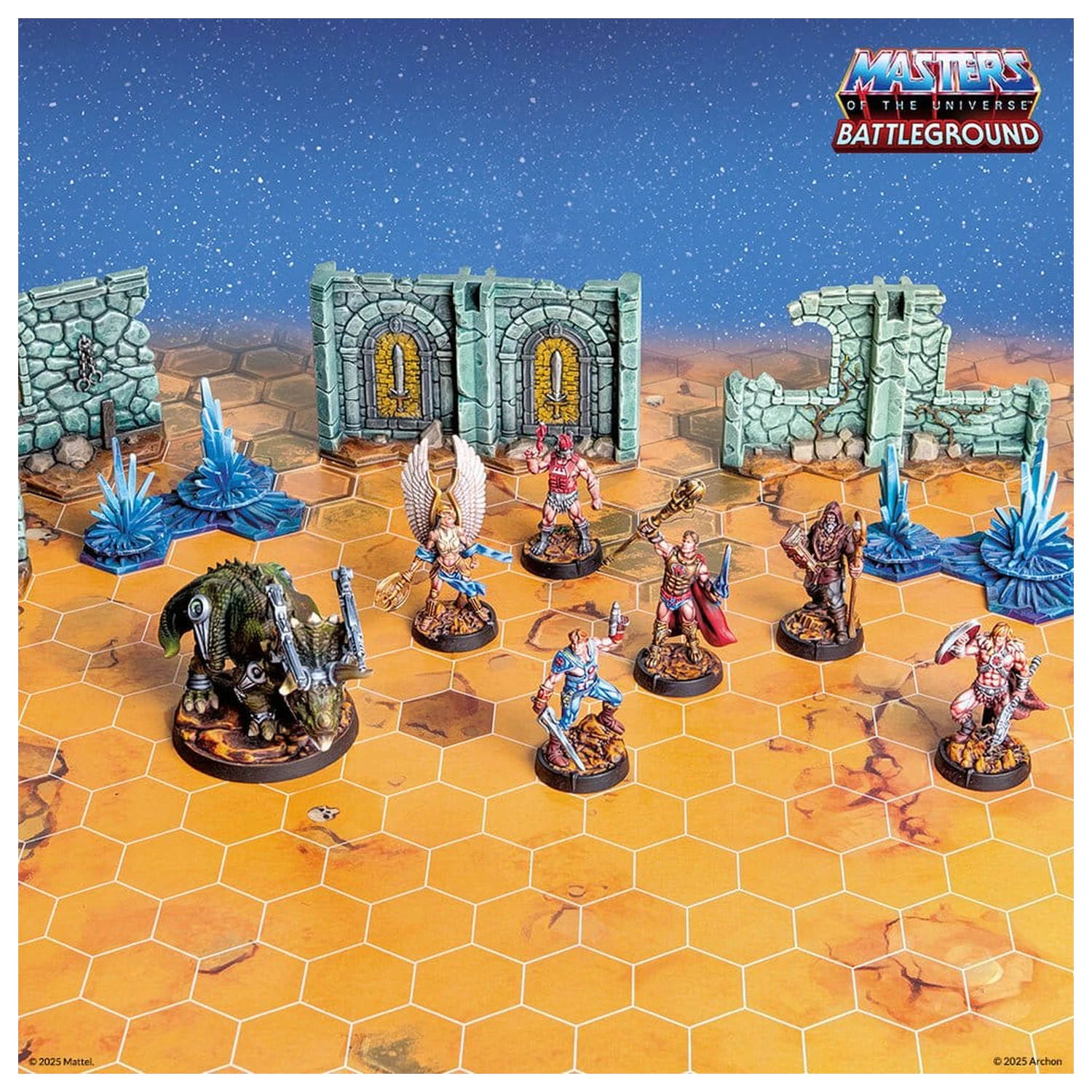 Masters of the Universe: Battleground Miniatures Game Wave 10: Preternian Heroes Faction *English Version* produktová fotografia