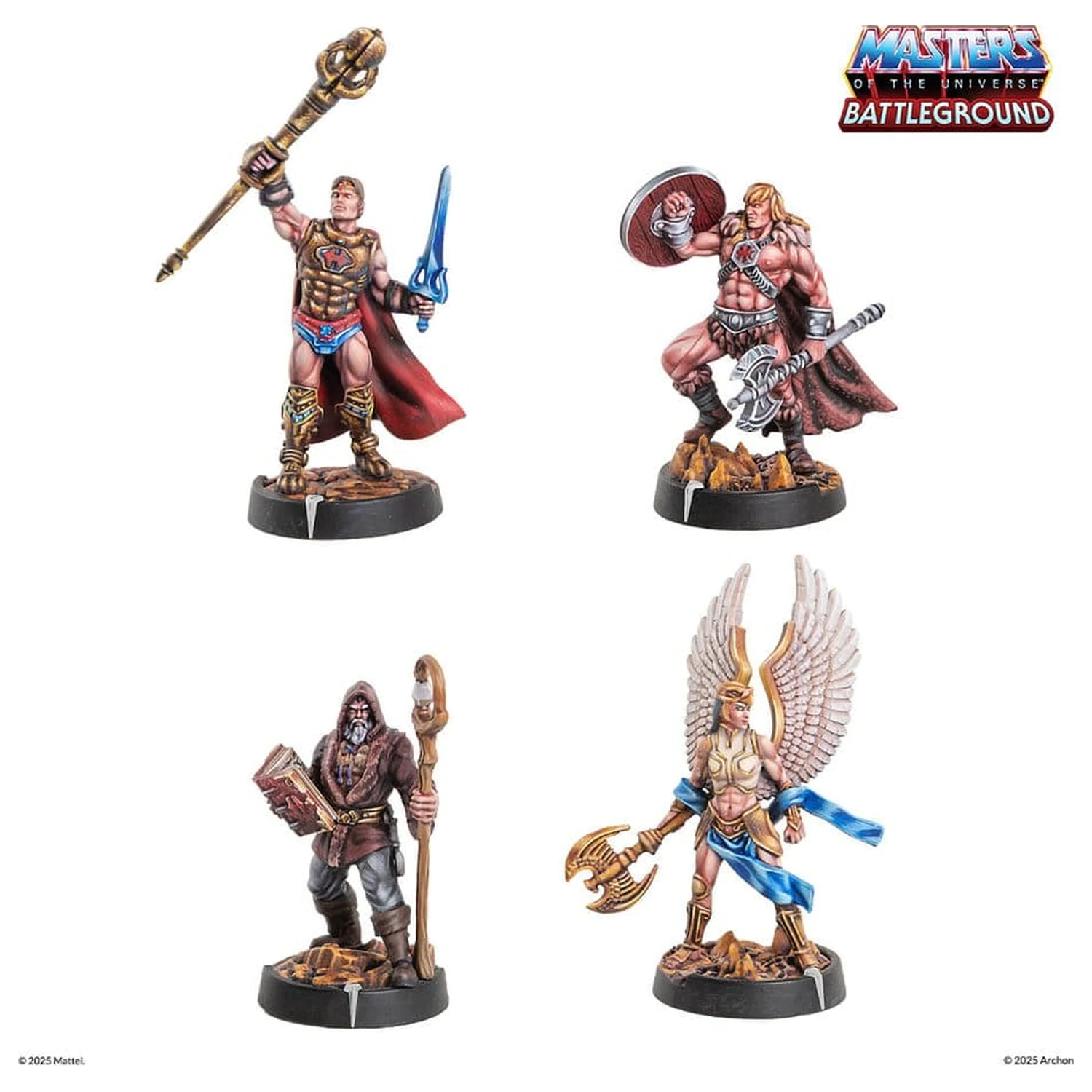 Masters of the Universe: Battleground Miniatures Game Wave 10: Preternian Heroes Faction *German Version* produktová fotografia