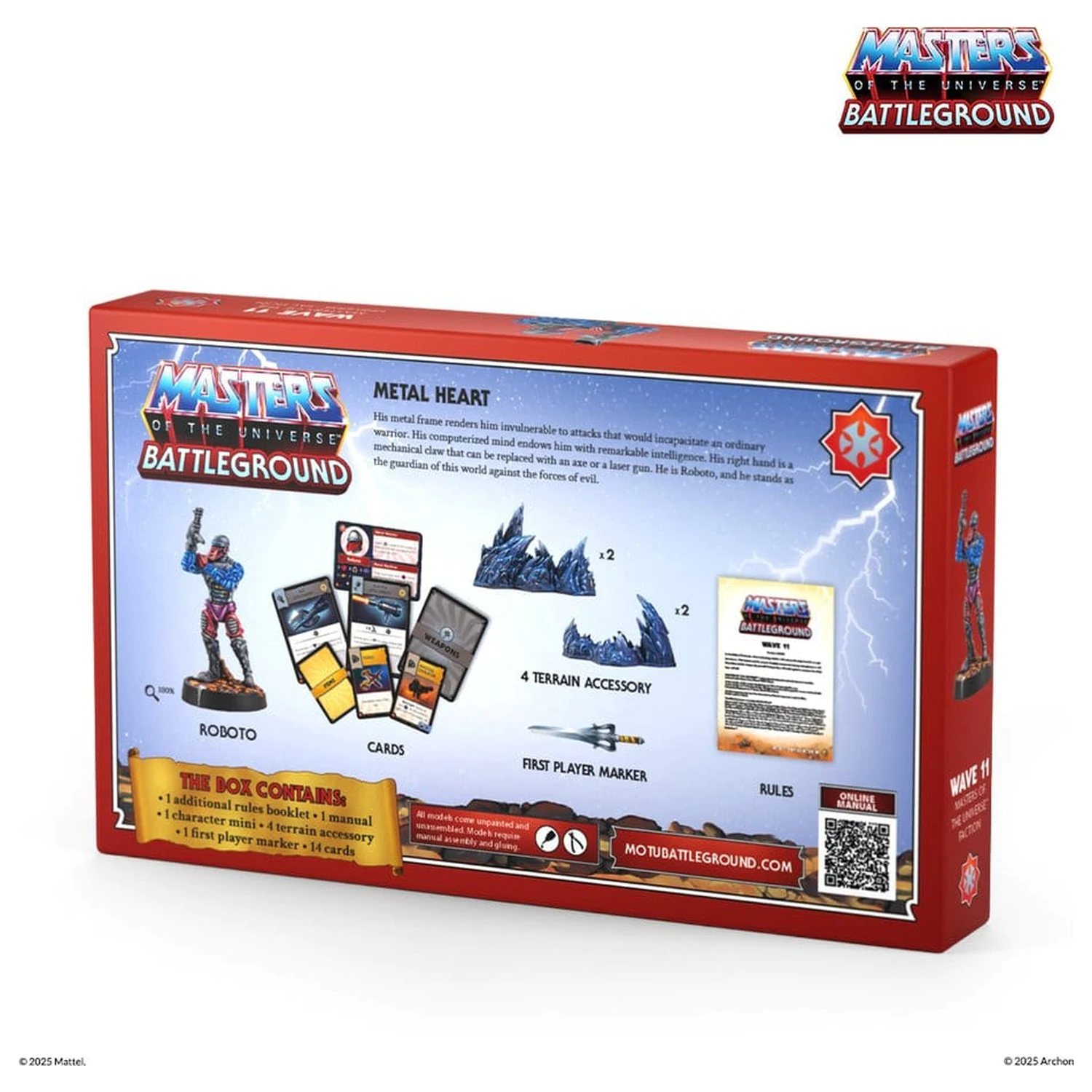 Masters of the Universe: Battleground Miniatures Game Wave 11: MOTU Faction (Roboto) *nemecká verzia* produktová fotografia