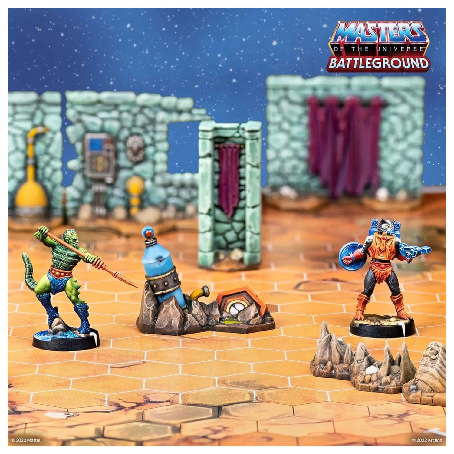 Masters of the Universe: Battleground Miniatures Game Wave 3: Frakcia Zlí bojovníci *Nemecká verzia* produktová fotografia