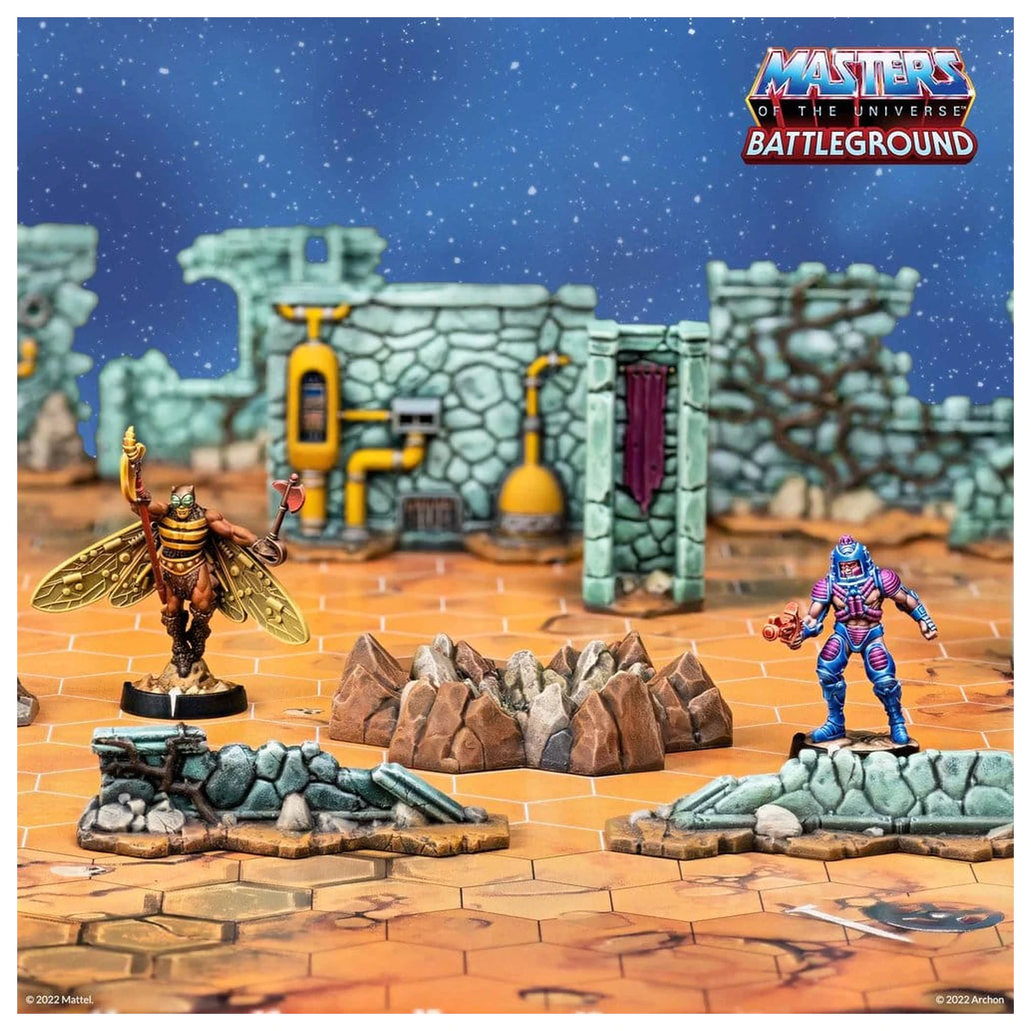 Masters of the Universe: Battleground Miniatures Game Wave 3: Masters of the Universe Faction *Anglická Verzia* produktová fotografia