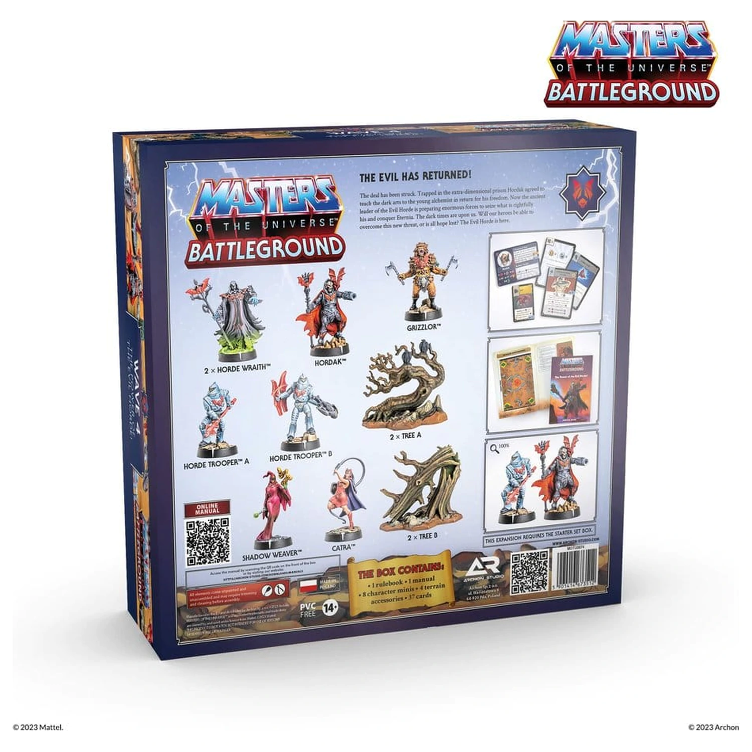 Masters of the Universe: Battleground Miniatures Game Wave 4: Sila Evil Horde *Anglická verzia* produktová fotografia