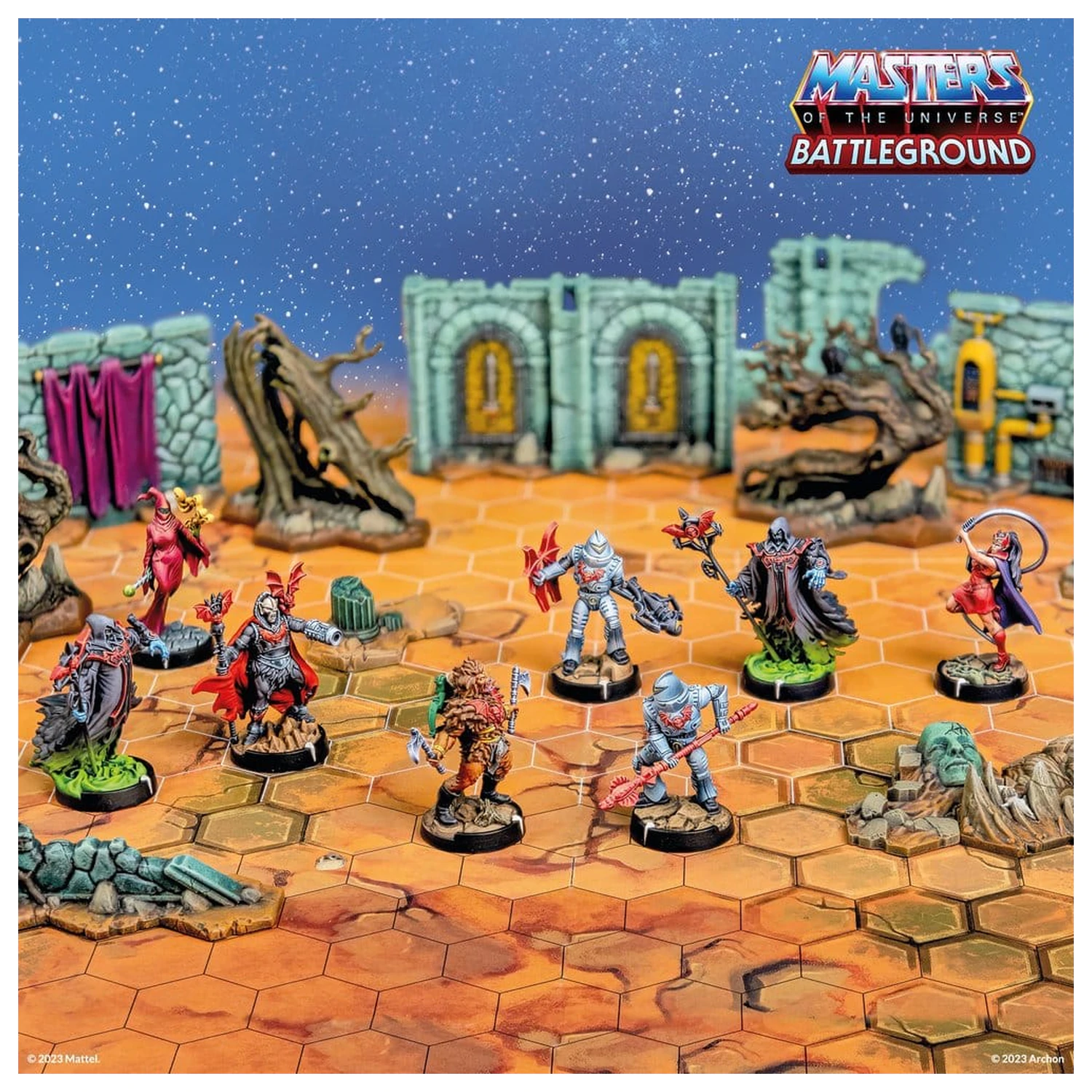 Masters of the Universe: Battleground Miniatures Game Wave 4: Sila Evil Horde *Anglická verzia* produktová fotografia