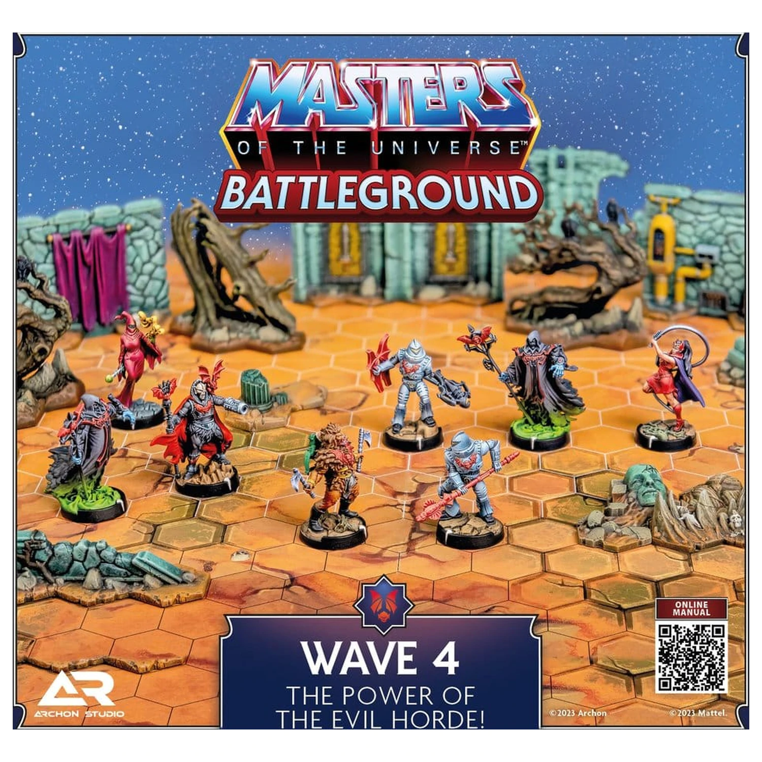 Masters of the Universe: Battleground Miniatures Game Wave 4: Sila Evil Horde *Anglická verzia* produktová fotografia