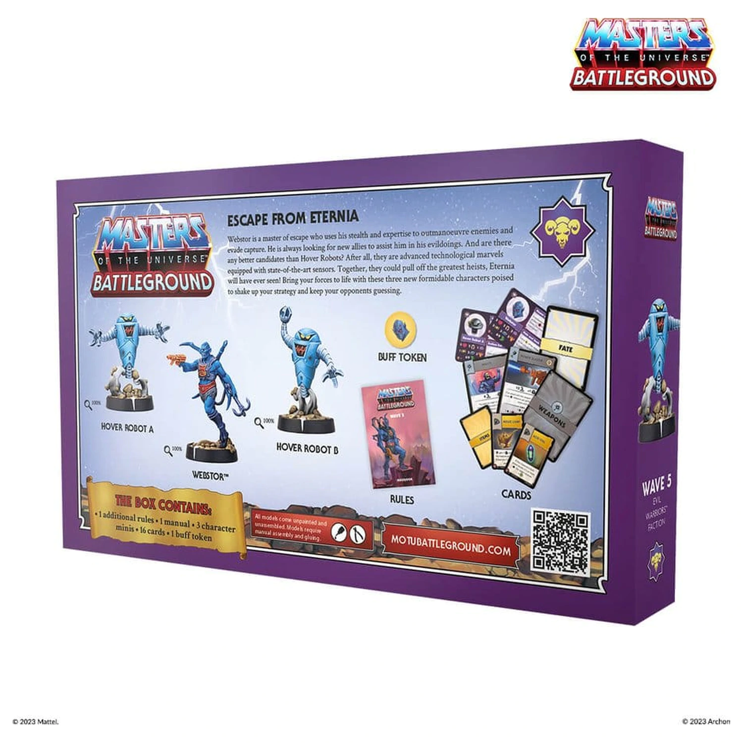 Masters of the Universe: Battleground Miniatures Game Wave 5: Evil Warriors Faction *Anglická verzia* produktová fotografia