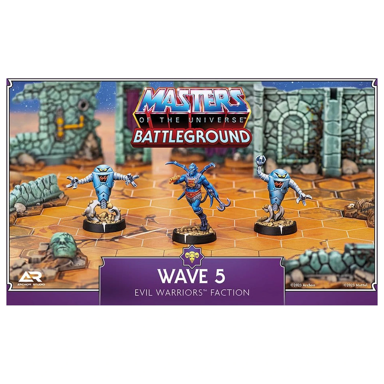 Masters of the Universe: Battleground Miniatures Game Wave 5: Evil Warriors Faction *Anglická verzia* produktová fotografia