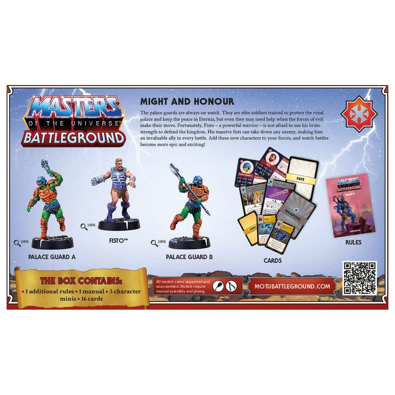 Masters of the Universe: Battleground Miniatures Game Wave 5: frakcia Masters of the Universe *Anglická verzia* produktová fotografia