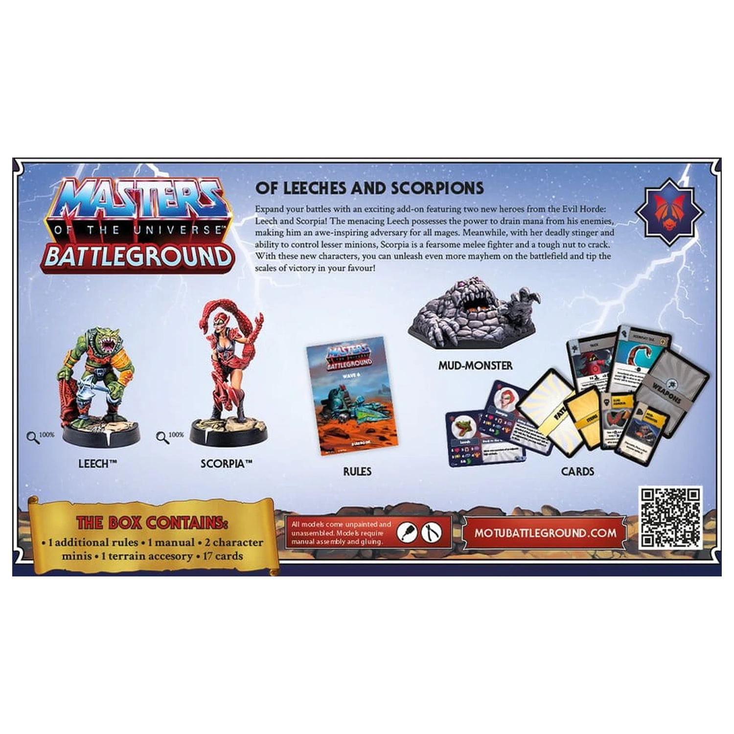 Masters of the Universe: Battleground Miniatures Game Wave 6: Evil Horde Faction *Anglická Verzia* produktová fotografia