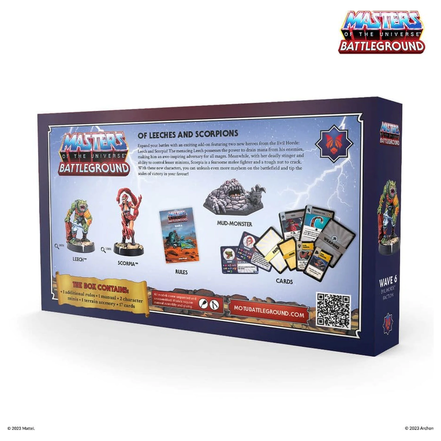 Masters of the Universe: Battleground Miniatures Game Wave 6: Frakcia Zlá Horda *Nemecká verzia* produktová fotografia