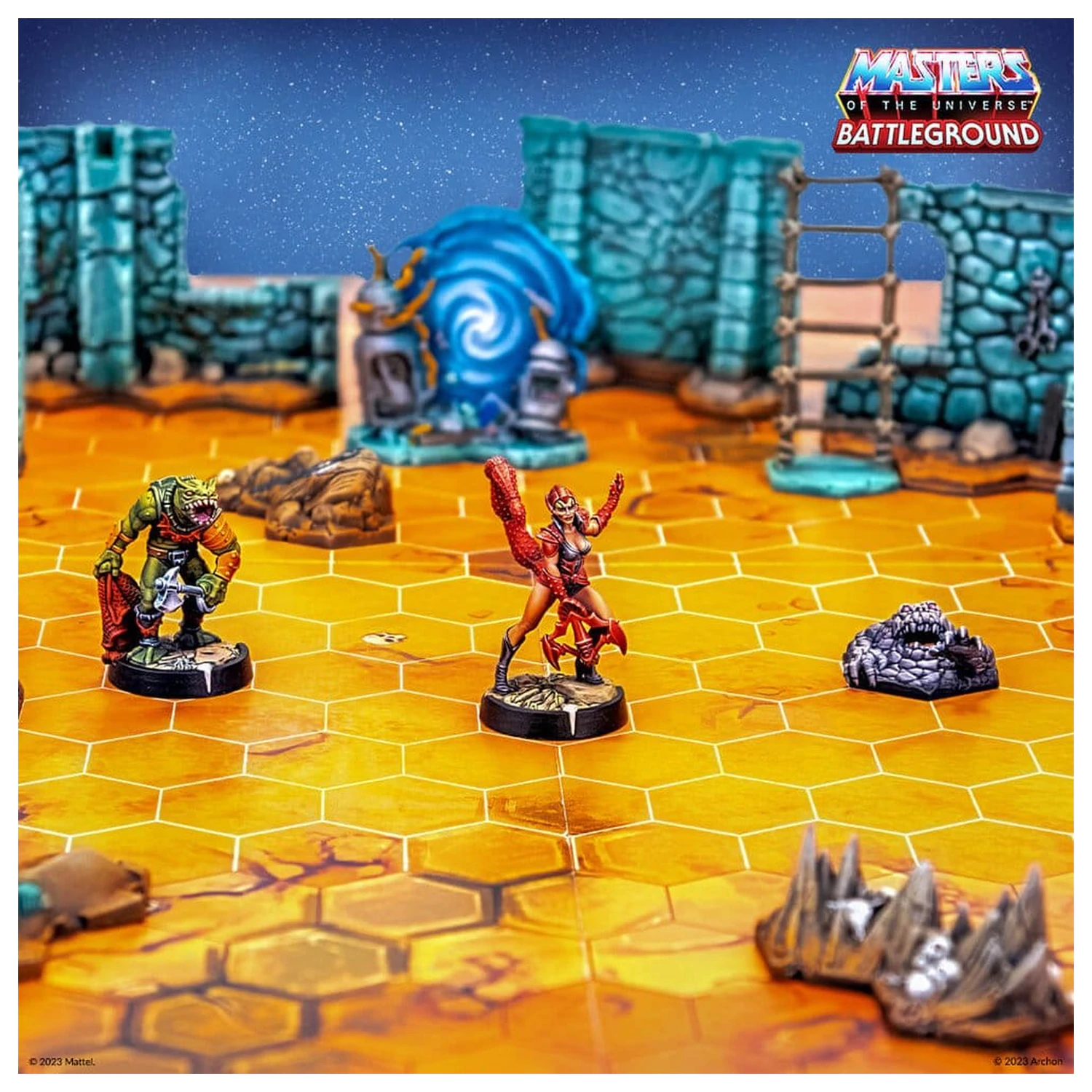 Masters of the Universe: Battleground Miniatures Game Wave 6: Frakcia Zlá Horda *Nemecká verzia* produktová fotografia