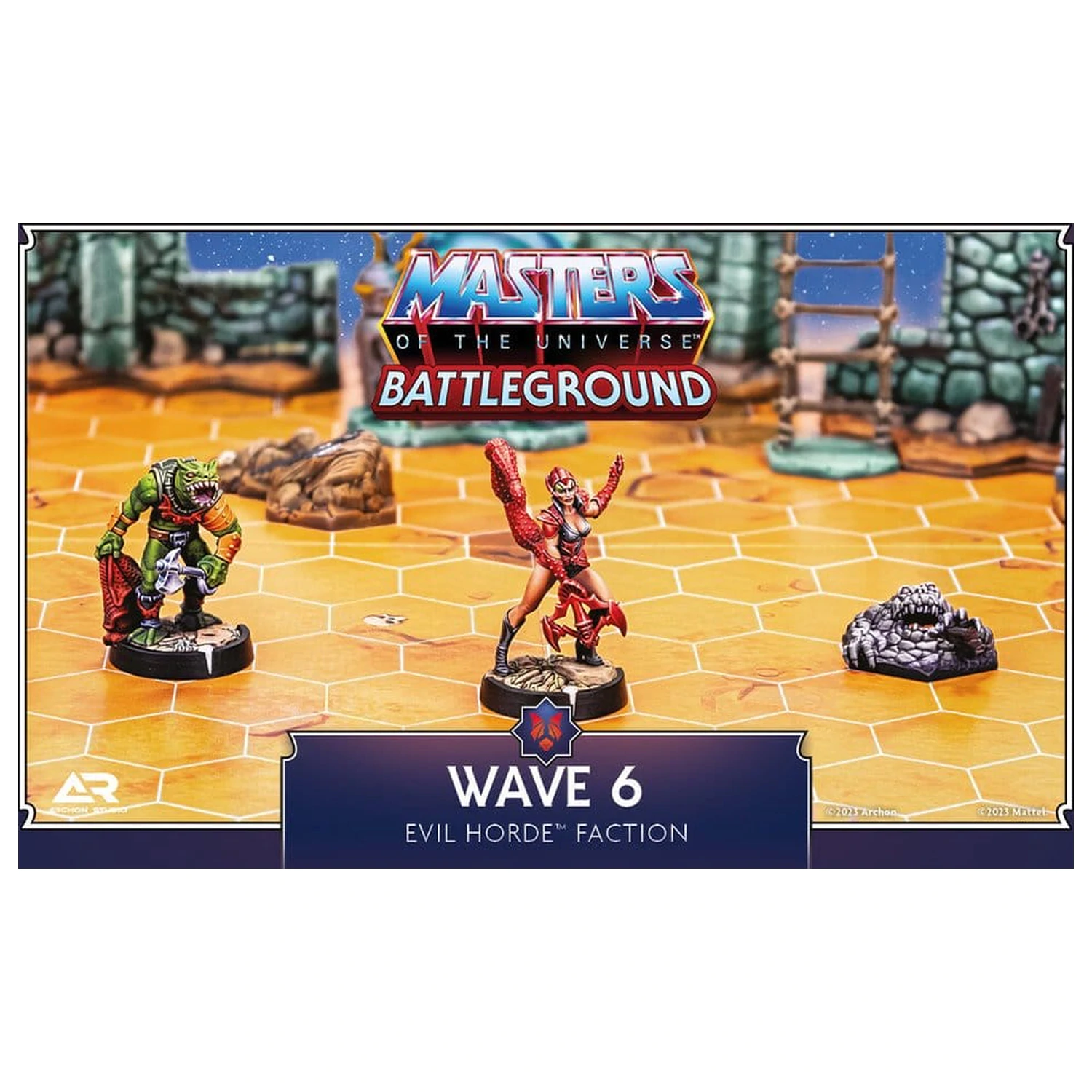 Masters of the Universe: Battleground Miniatures Game Wave 6: Frakcia Zlá Horda *Nemecká verzia* produktová fotografia