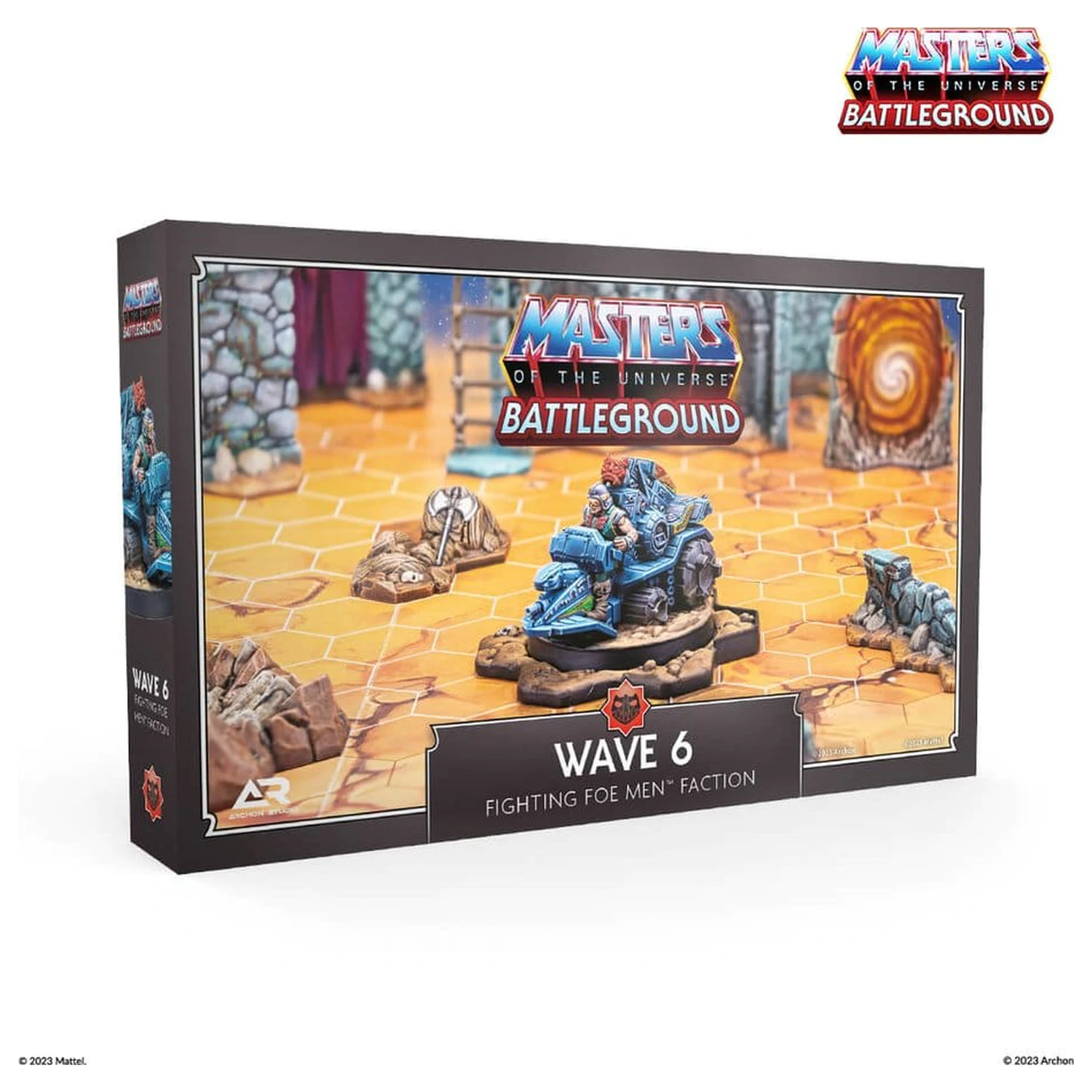 Masters of the Universe: Battleground Miniatures Game Wave 6: Fighting Foe Men Faction *Anglická Verzia* produktová fotografia
