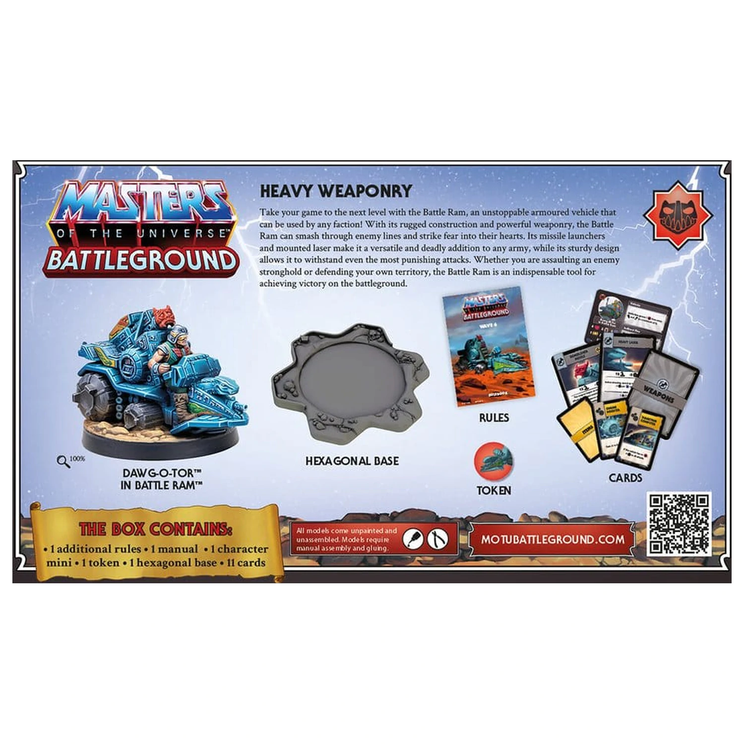 Masters of the Universe: Battleground Miniatures Game Wave 6: Fighting Foe Men Faction *Anglická Verzia* produktová fotografia
