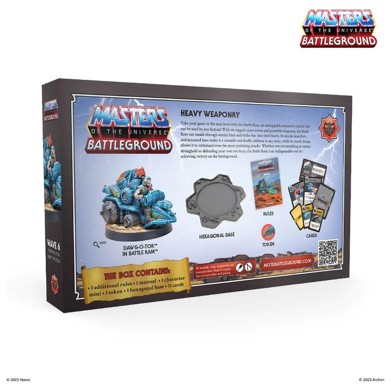 Masters of the Universe: Battleground Miniatures Game Wave 6: Fighting Foe Men Faction *Nemecká Verzia* produktová fotografia