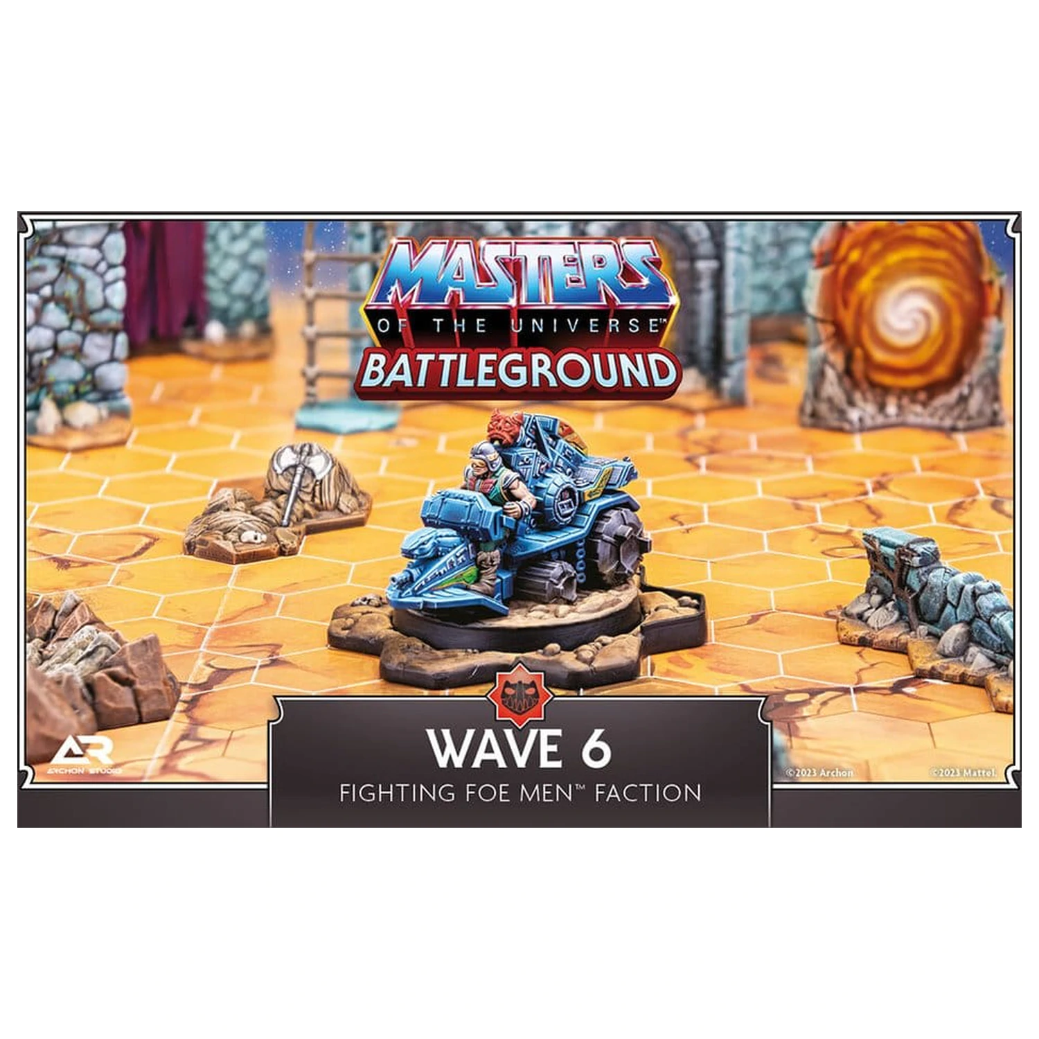 Masters of the Universe: Battleground Miniatures Game Wave 6: Fighting Foe Men Faction *Nemecká Verzia* produktová fotografia
