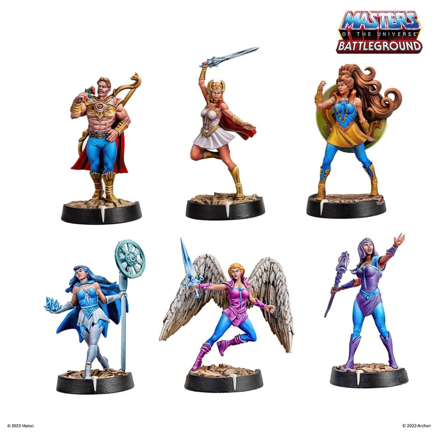 Masters of the Universe: Battleground Miniatures Game Wave 7: The Great Rebellion *German Version* produktová fotografia