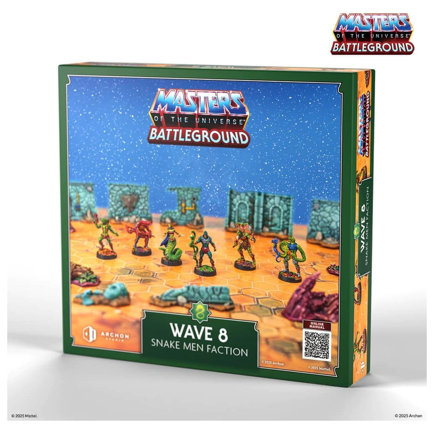 Masters of the Universe: Battleground Miniatures Game Wave 8: Frakcia Snake Men *Anglická verzia* produktová fotografia