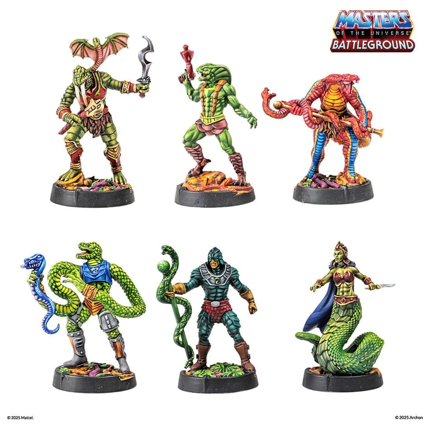 Masters of the Universe: Battleground Miniatures Game Wave 8: Frakcia Snake Men *Nemecká verzia* produktová fotografia
