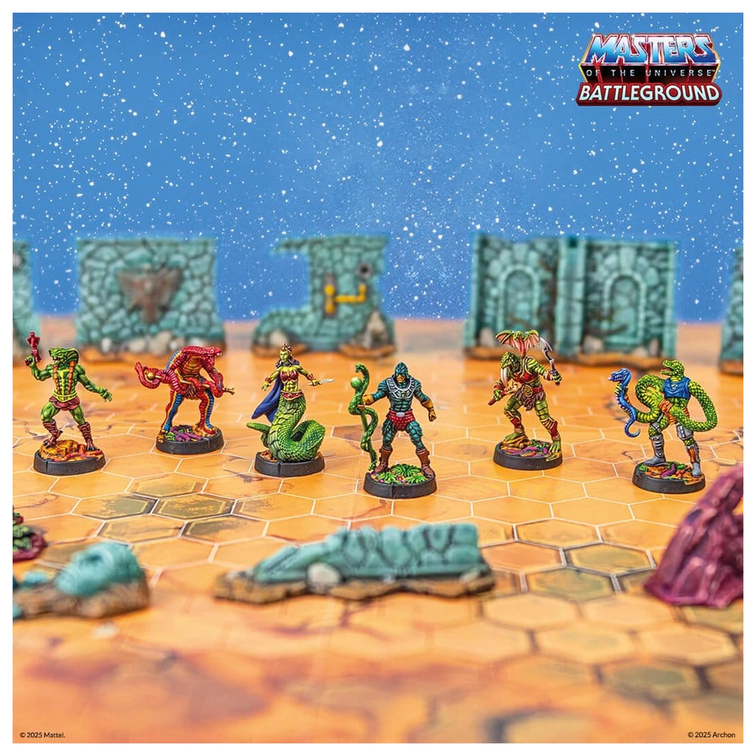 Masters of the Universe: Battleground Miniatures Game Wave 8: Frakcia Snake Men *Nemecká verzia* produktová fotografia