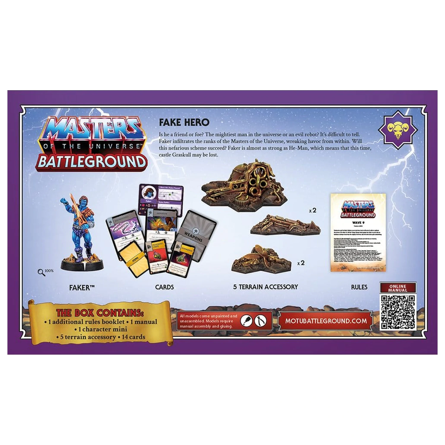 Masters of the Universe: Battleground Miniatures Game Wave 9: Evil Warriors Faction *Nemecká verzia* produktová fotografia