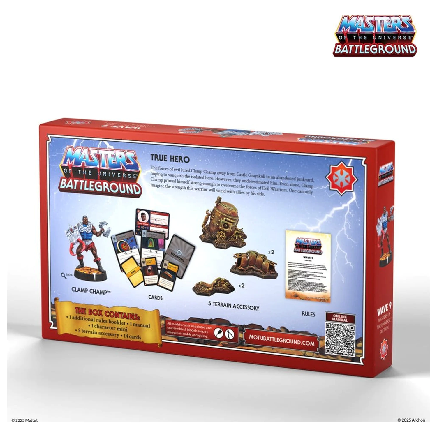 Masters of the Universe: Battleground Miniatures Game Wave 9: Masters of the Universe Faction *Anglická Verzia* produktová fotografia