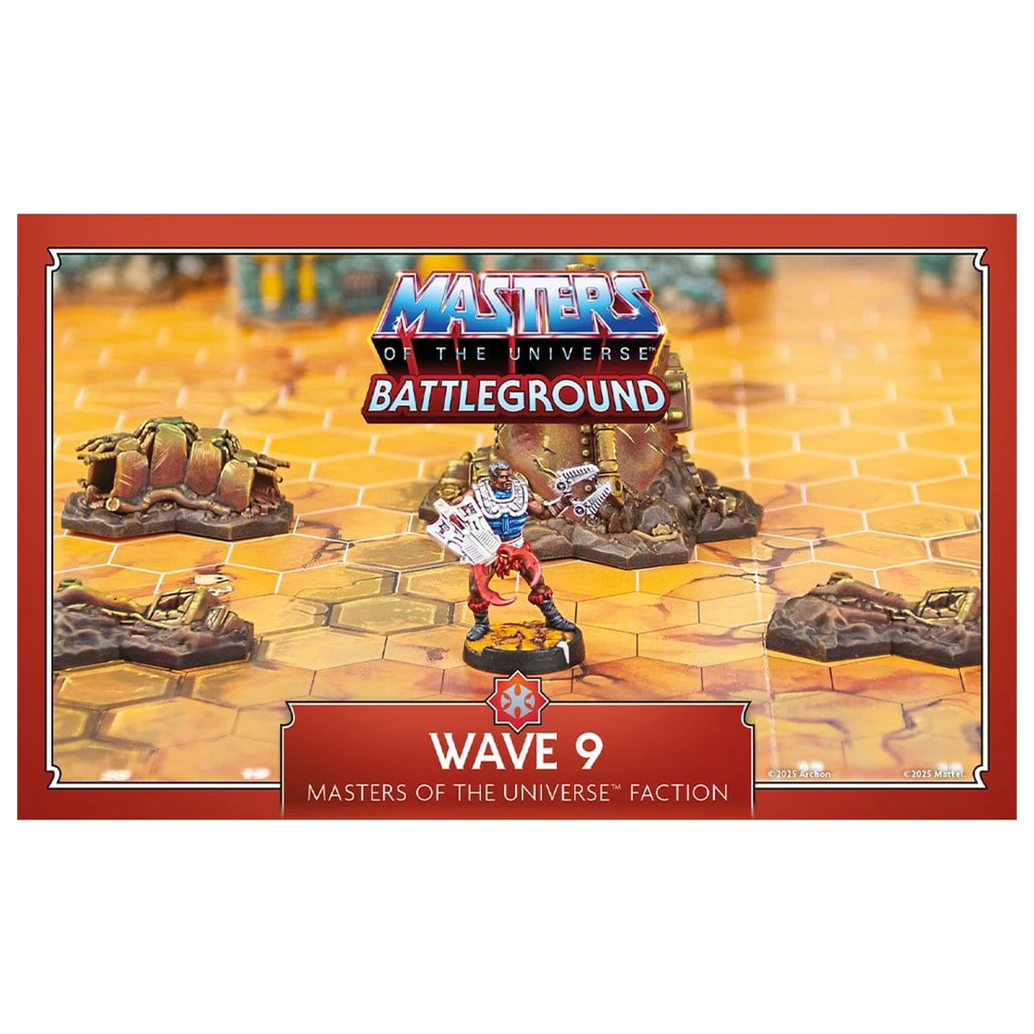 Masters of the Universe: Battleground Miniatures Game Wave 9: Masters of the Universe Faction *German Version* produktová fotografia