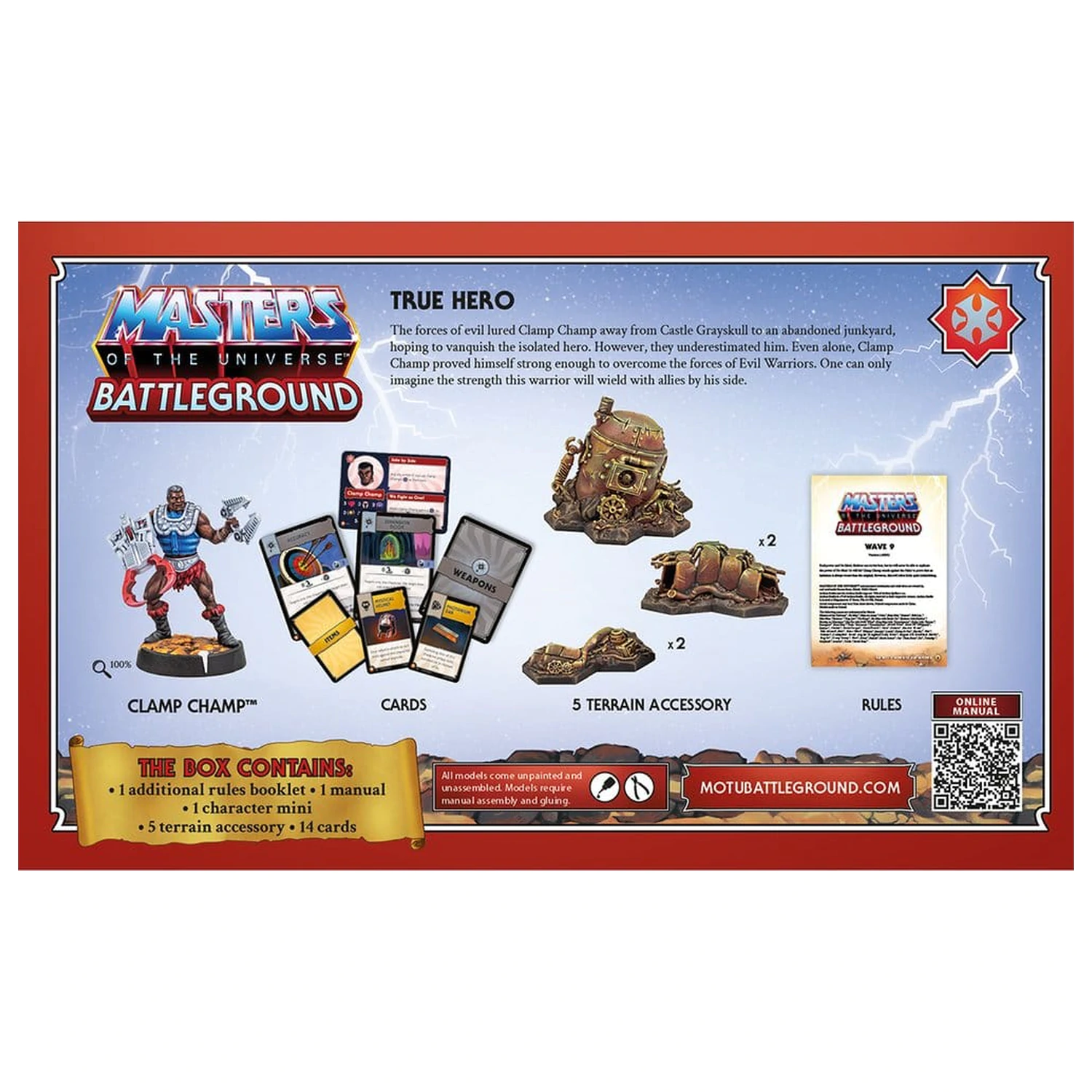 Masters of the Universe: Battleground Miniatures Game Wave 9: Masters of the Universe Faction *German Version* produktová fotografia