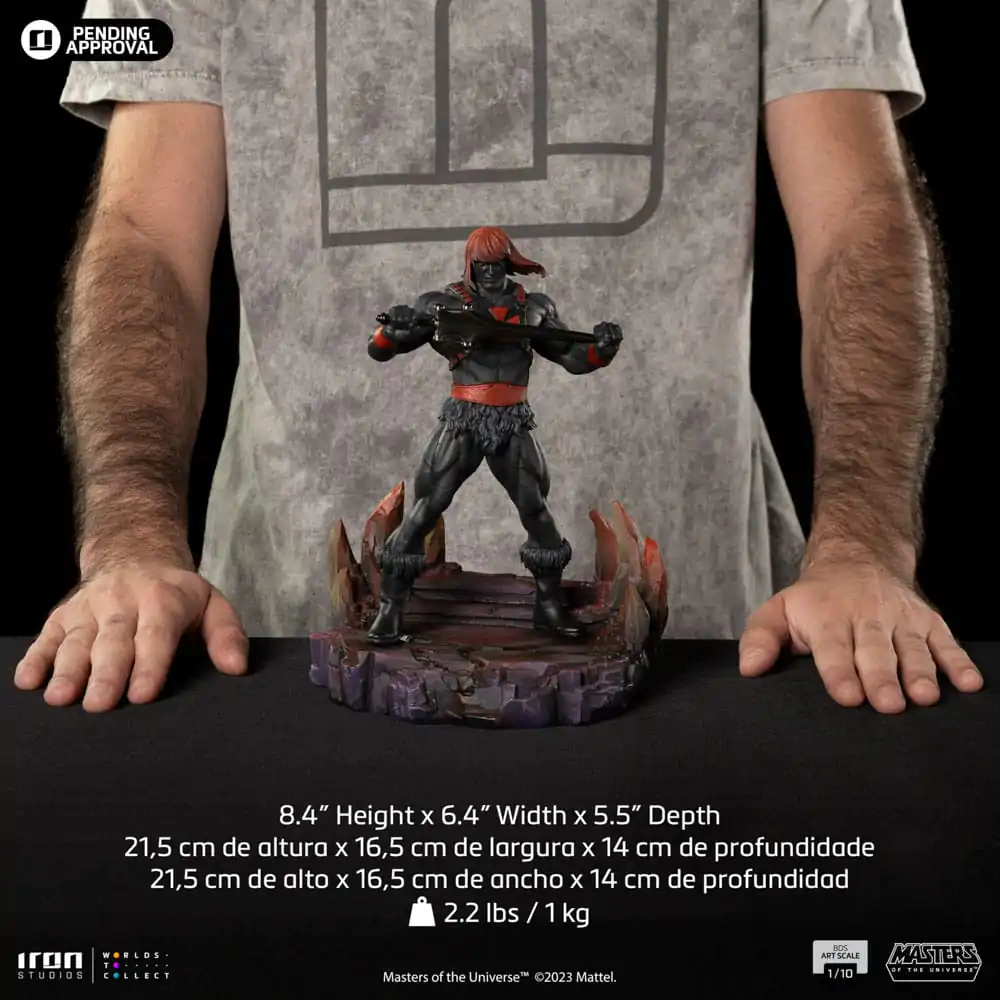 Masters of the Universe BDS Art Scale Socha 1/10 Anti-Eternia He-Man (Comics Version) 21 cm produktová fotografia