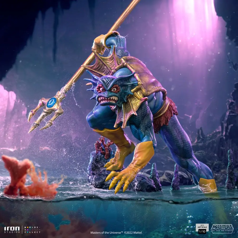 Masters of the Universe BDS Art Scale socha 1/10 Mer-Man 27 cm termékfotó