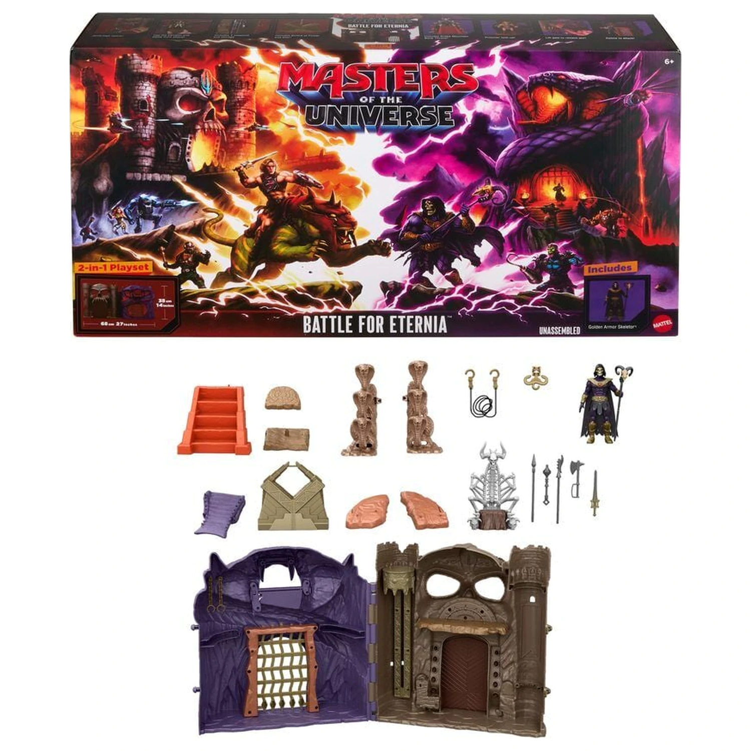 Masters of the Universe Castle Grayskull súprava na hranie produktová fotografia