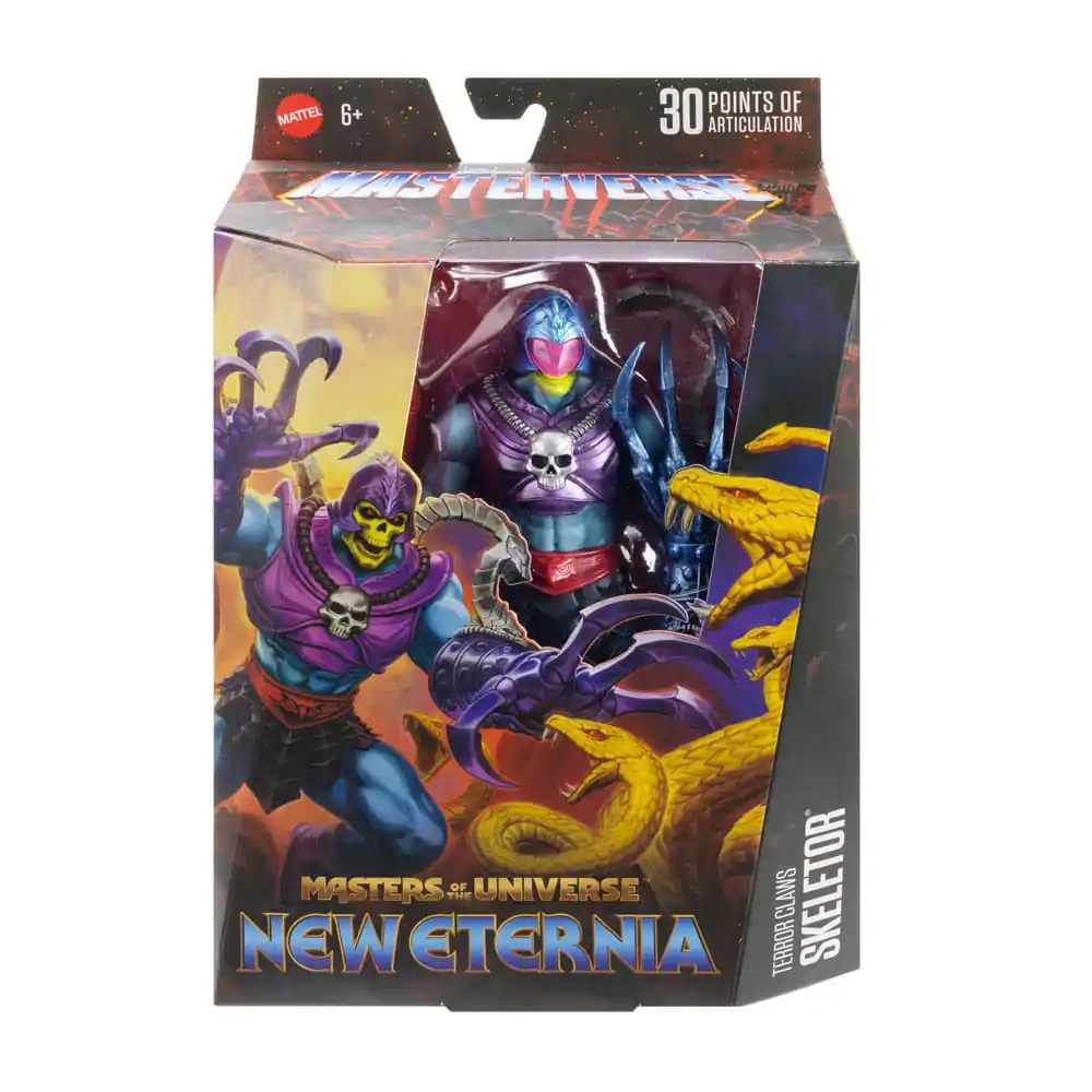 Masters of the Universe Core New Etheria akčná figúrka Terror Claws Skeletor 18 cm produktová fotografia